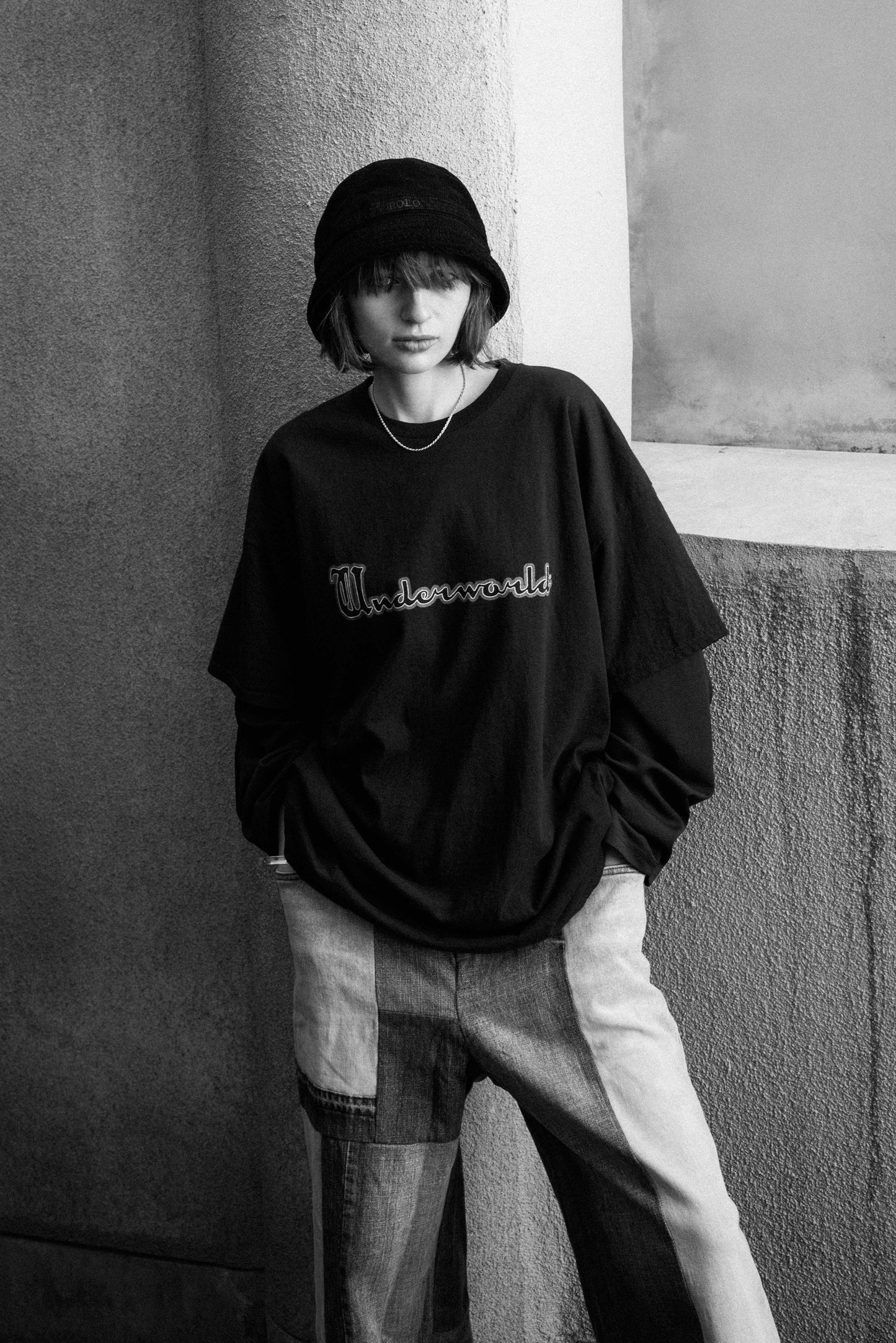 ESSAY OVERSIZED PRINT T-SHIRT - UNDERWORLD
