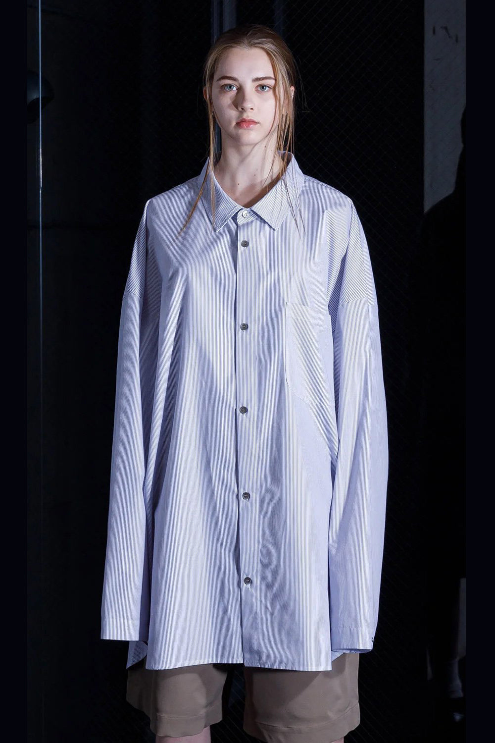 VOAAOV XXXXL SHIRT - STRIPE