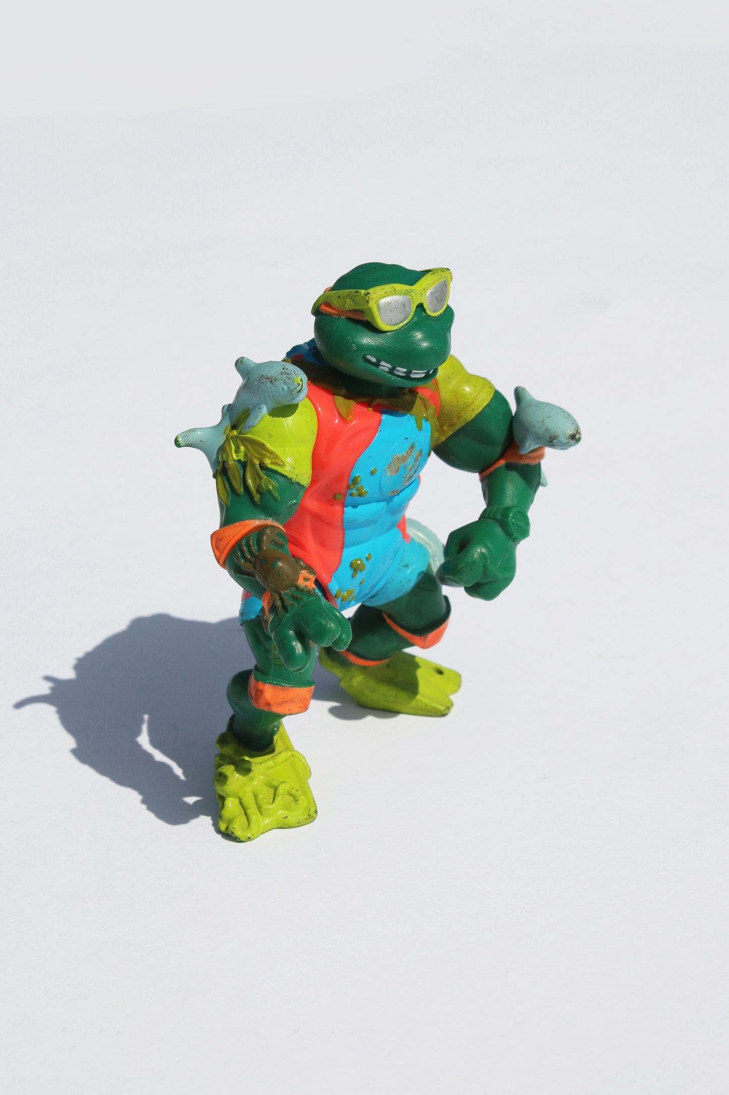 TEENAGE MUTANT NINJA TURTLES TMNT 1990 MIRAGE STUDIOS PLAYMATES TOYS