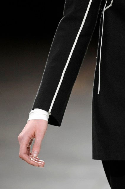 Yohji Yamamoto FEMME WRAP JACKET BLACK