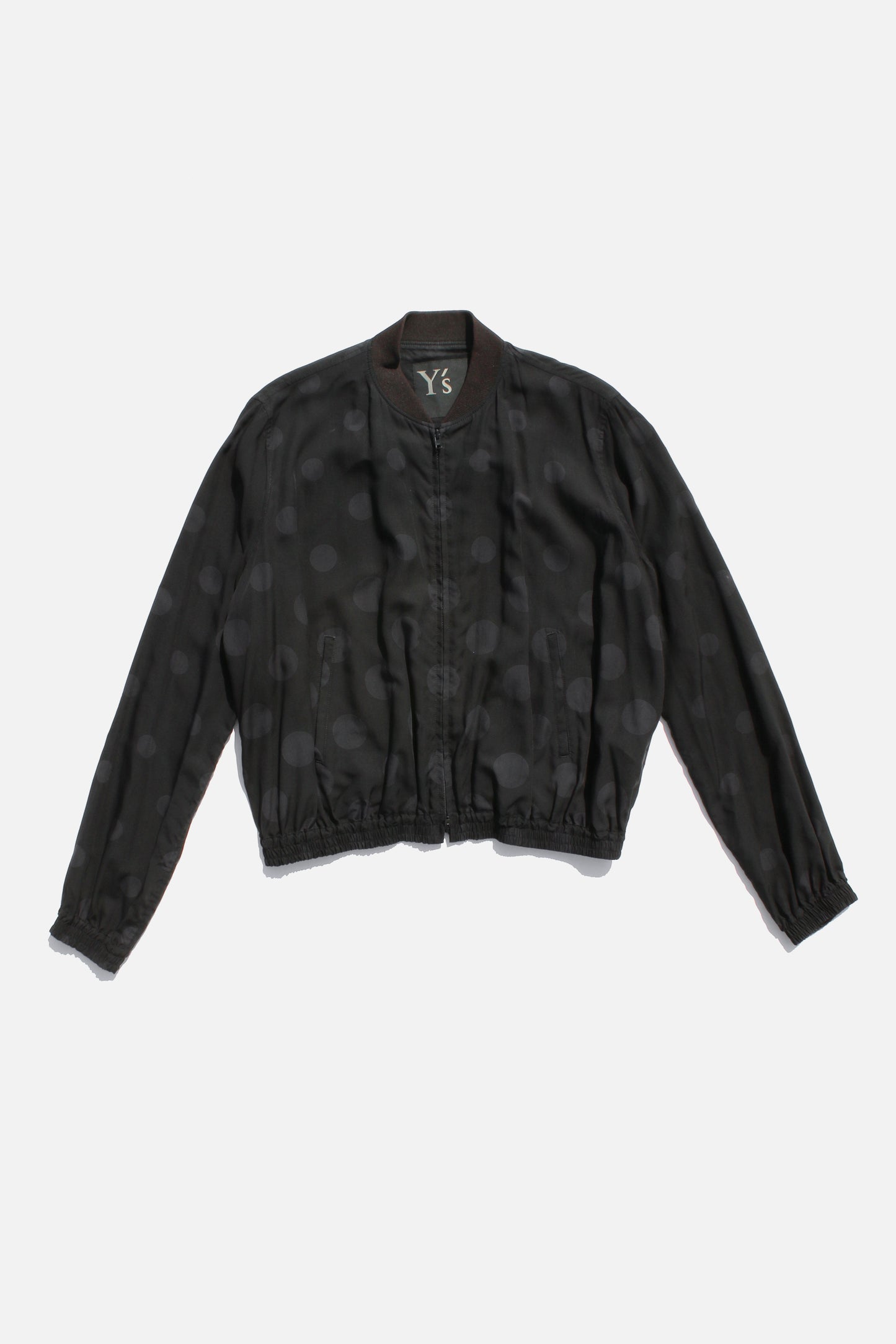 Y's BOMBER JACKET BLACK
