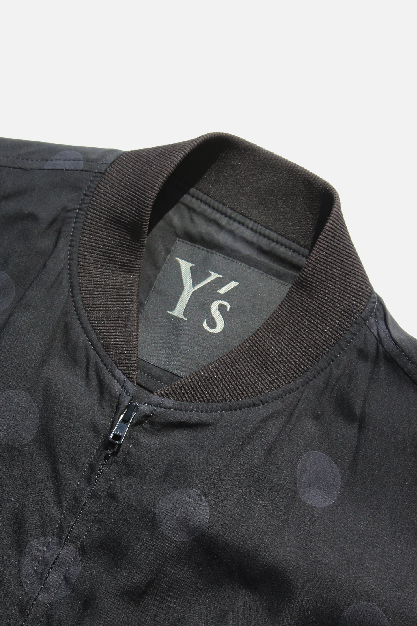 Y's BOMBER JACKET BLACK