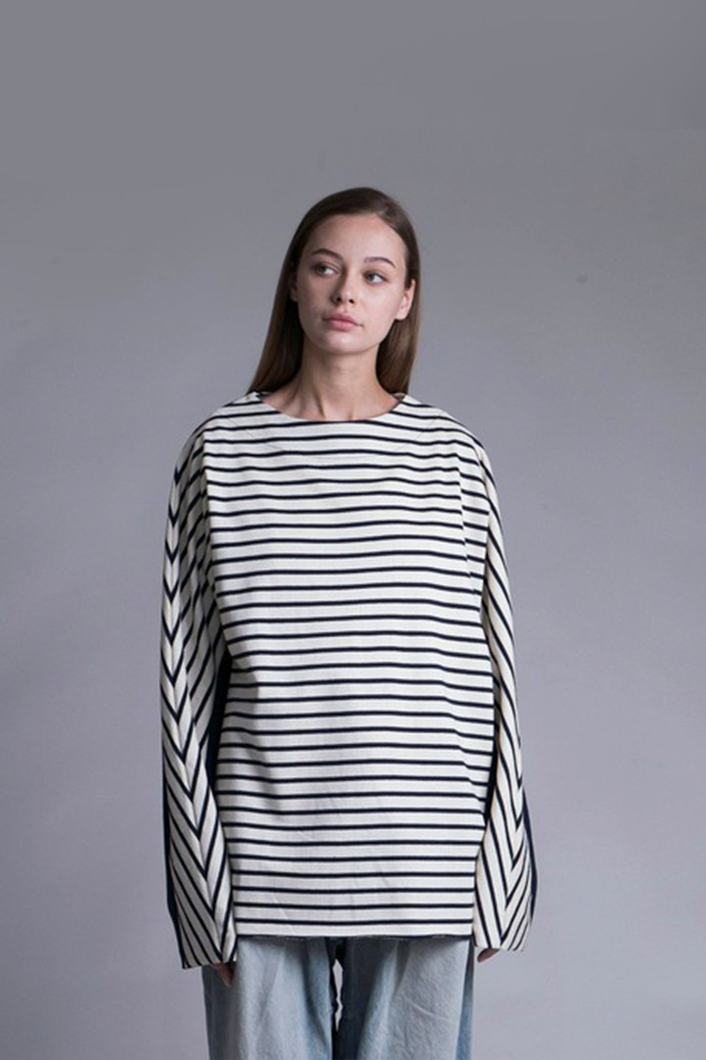 MY BEAUTIFUL LANDLET BASQUE BORDER L/S TEE