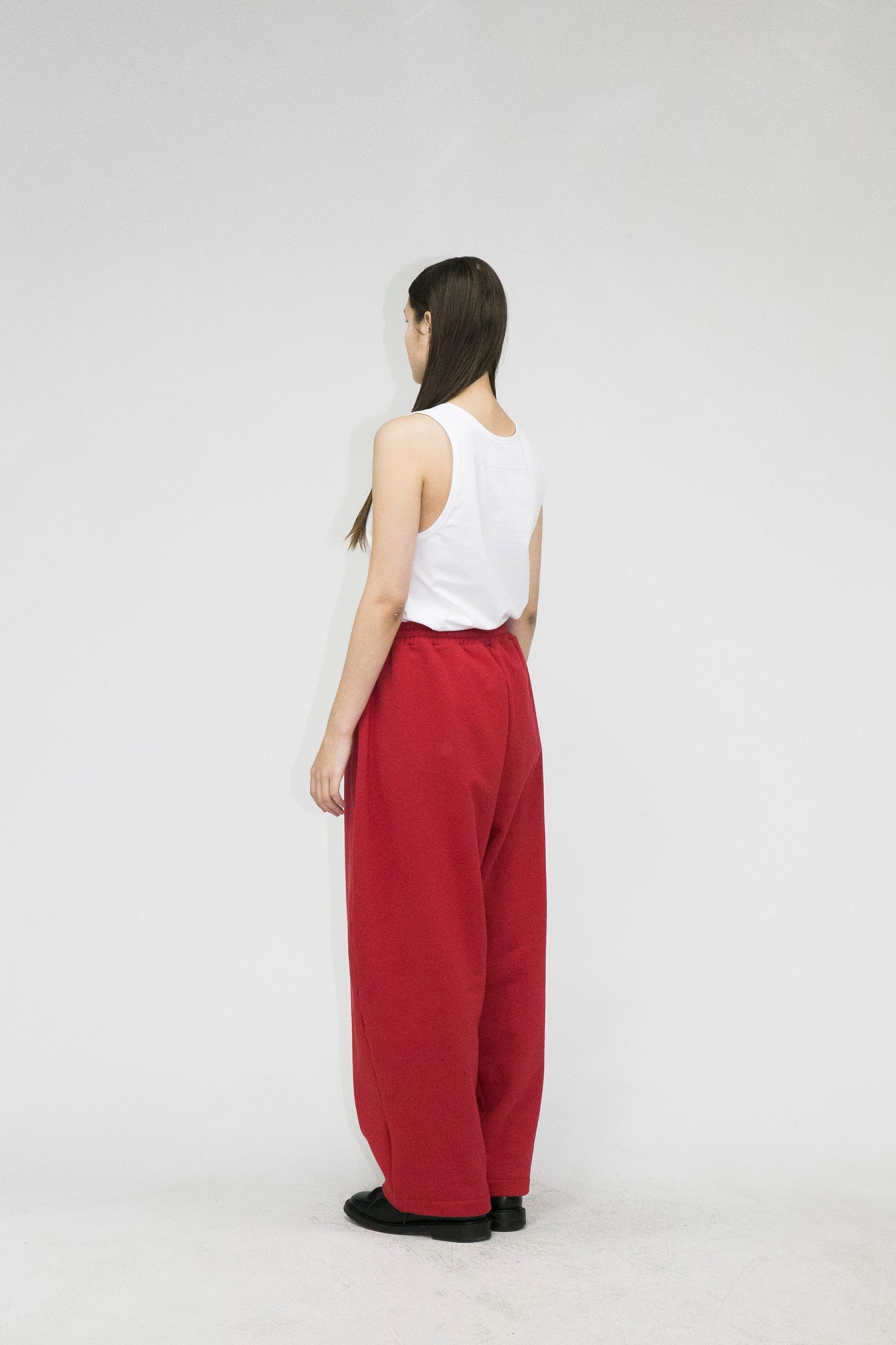 21AW, WM05-SW212052, MY BEAUTIFUL LANDLET TUMBLER BRUSHED BACK PANTS, Red, Made in Japan, TOYASIDO, Tokyo, 通販, とやしど.