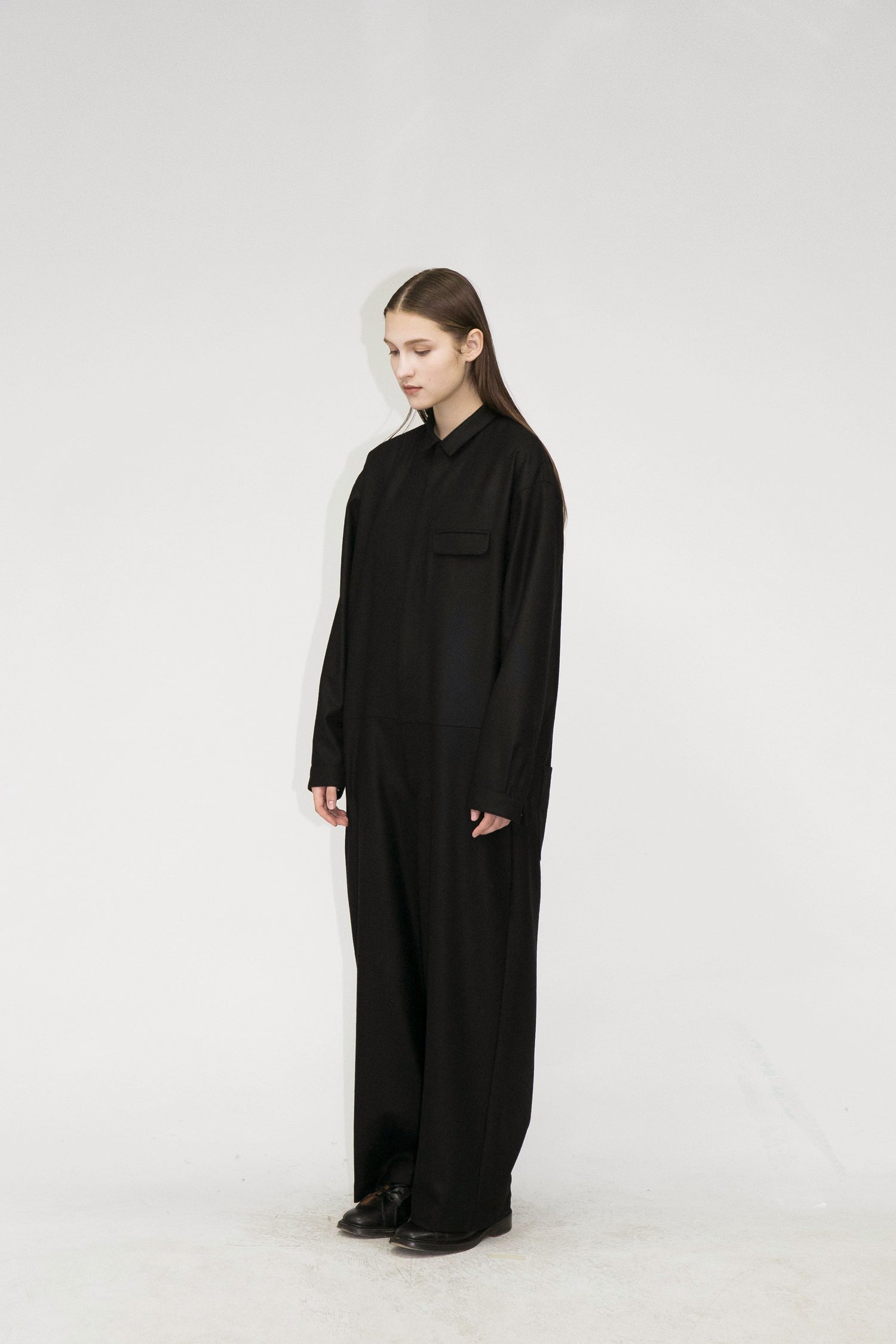 21AW, WM08-JS212085, MY BEAUTIFUL LANDLET AUSTRALIA FLANNEL ALL IN ONE, BLACK, SIZE 1, my beautiful landlet (マイビューティフルランドレット) を取扱う正規通販ストアTOYASIDO。