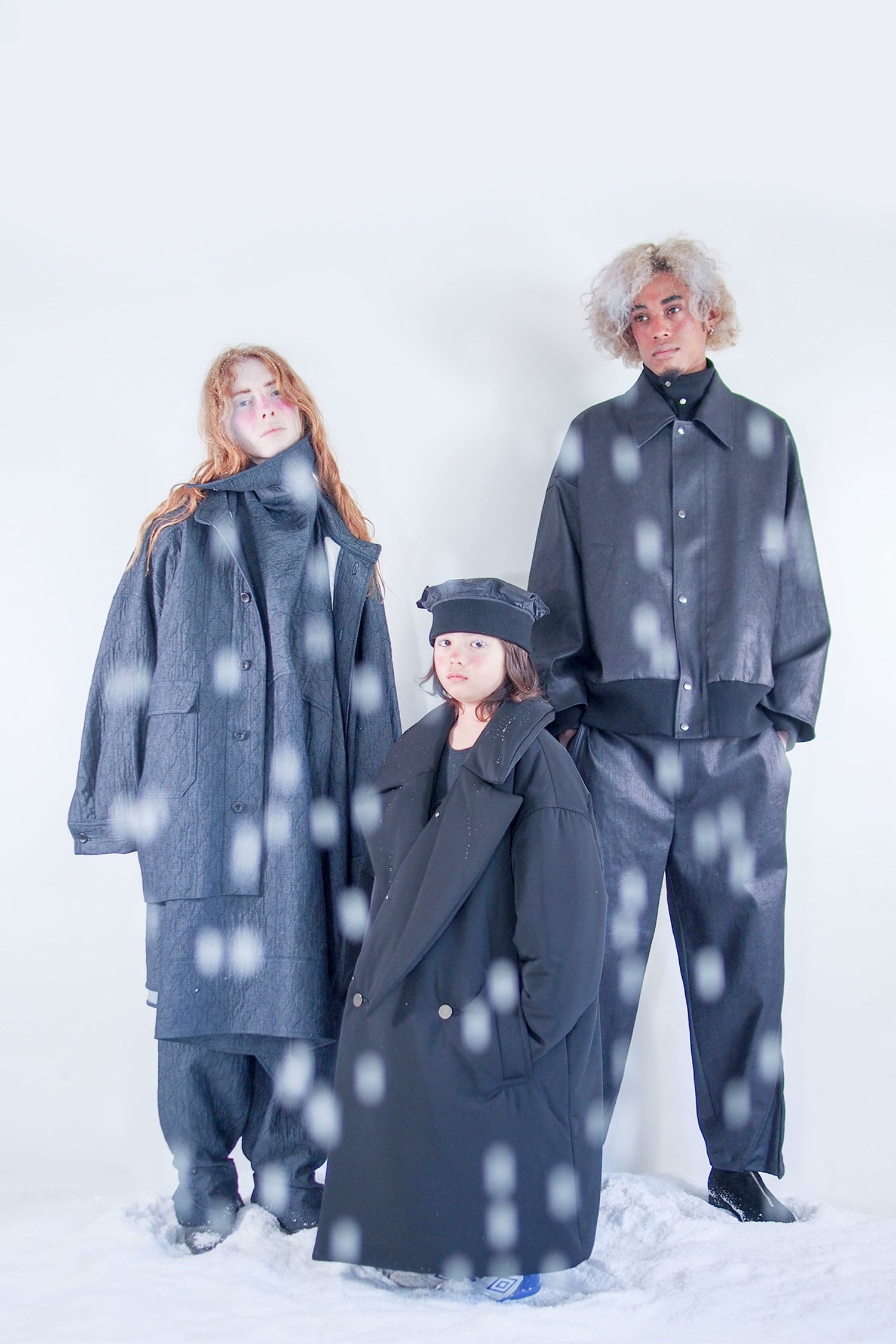 21AW, EH43C-02, EDWINA HORL SEELENWARMER MANTEL GEPOLSTERT, petbottle black, black, Eewina Hörl (エドウィナホール) / Edwina Horl / Edwina Hoerl を取扱う正規通販ストアTOYASIDO。