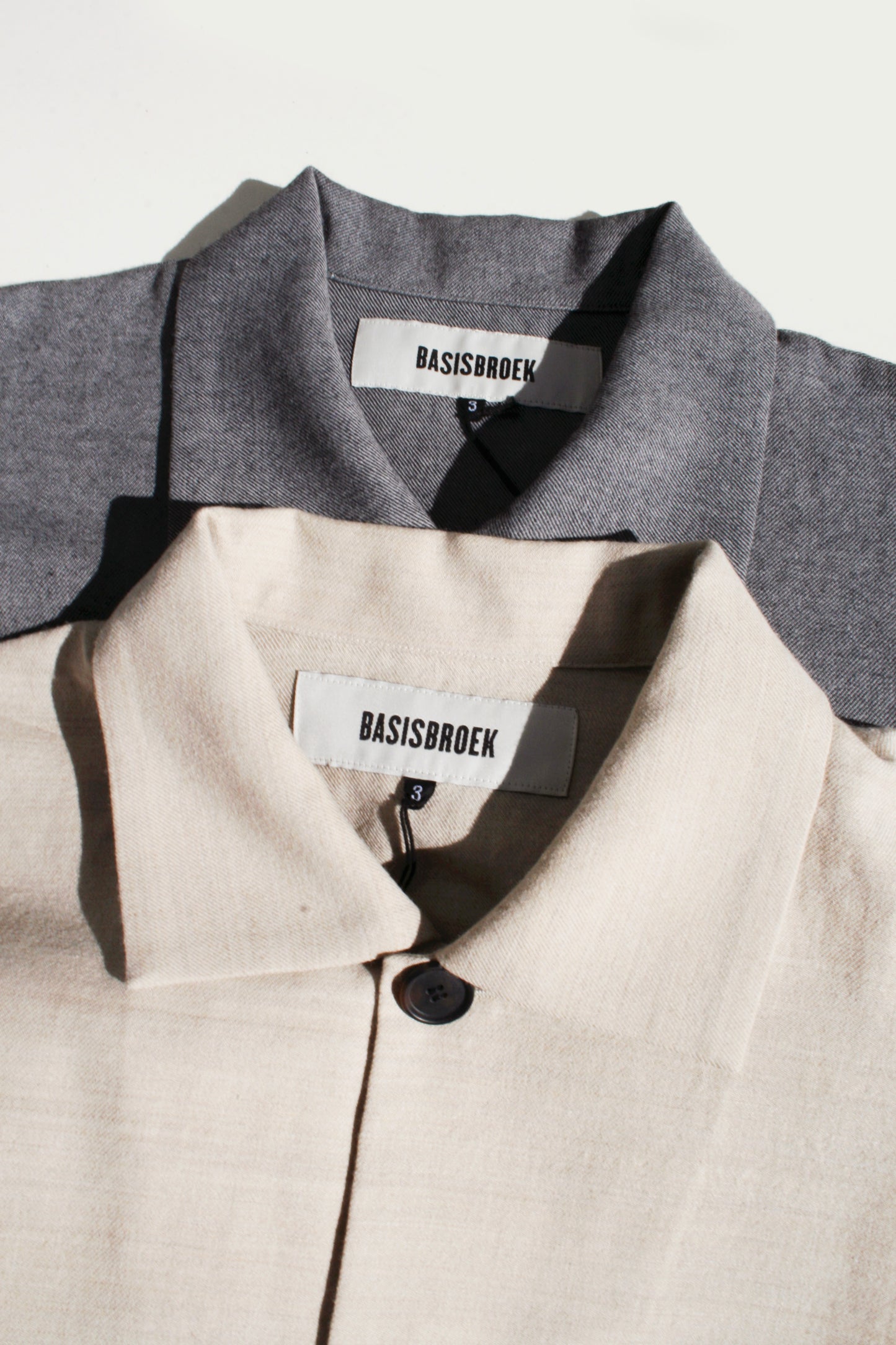 BASISBROEK ESSEN JACKET - KINARI / GREY MIX