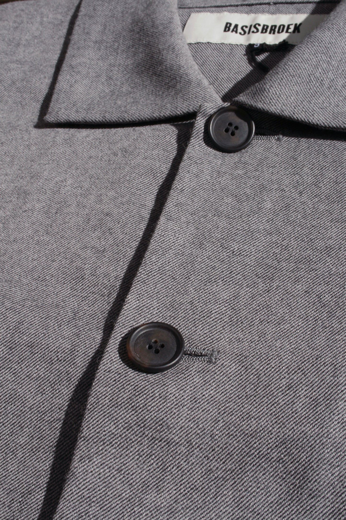 BASISBROEK ESSEN JACKET - KINARI / GREY MIX