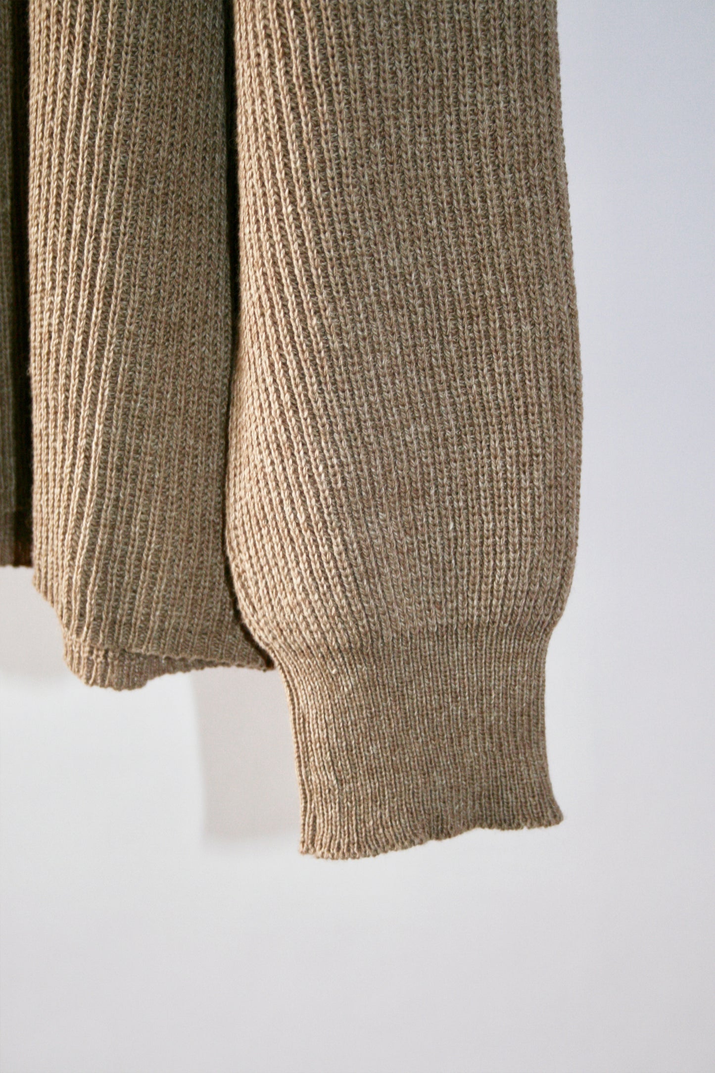 O PROJECT SOFT LAMBSWOOL COTTON 1PLY KNITTED TURTLE NECK KNITWEAR