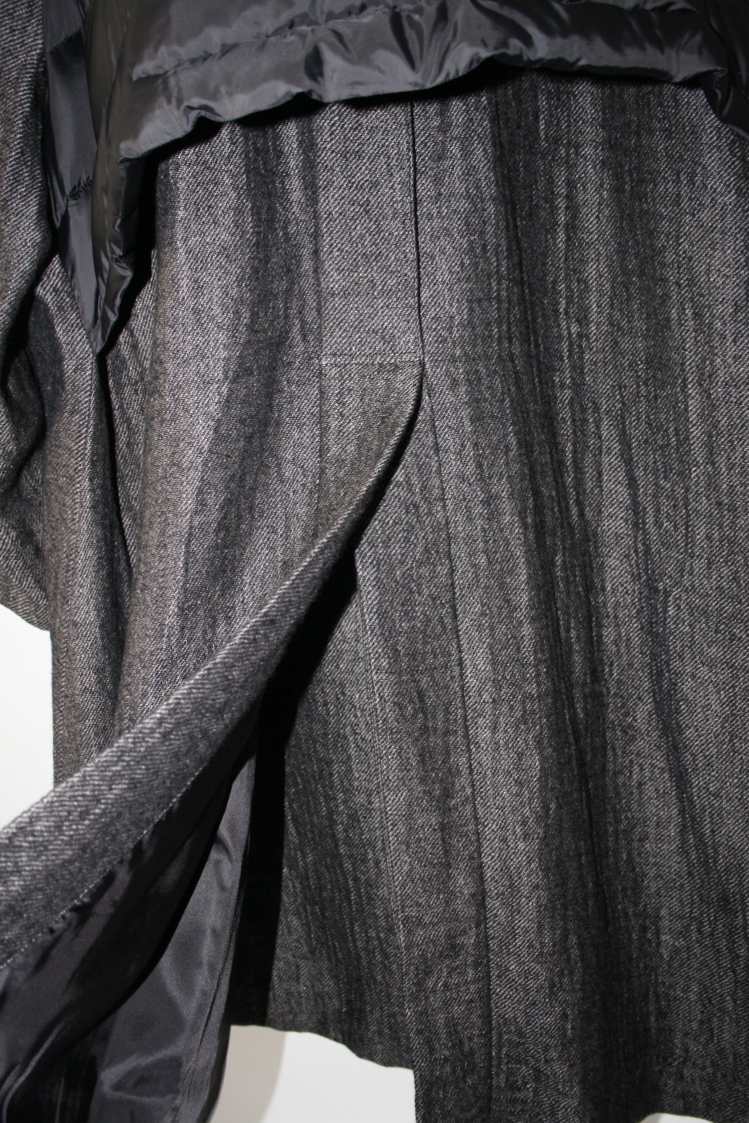 21AW, WM11-JK212112, MY BEAUTIFUL LANDLET WOOL LINEN × DOWN MIX LONG COAT - BEIGE, my beautiful landlet (マイビューティフルランドレット) を取扱う正規通販ストアTOYASIDO。