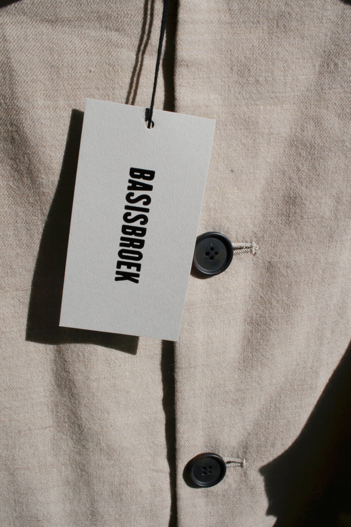 BASISBROEK ESSEN JACKET - KINARI / GREY MIX