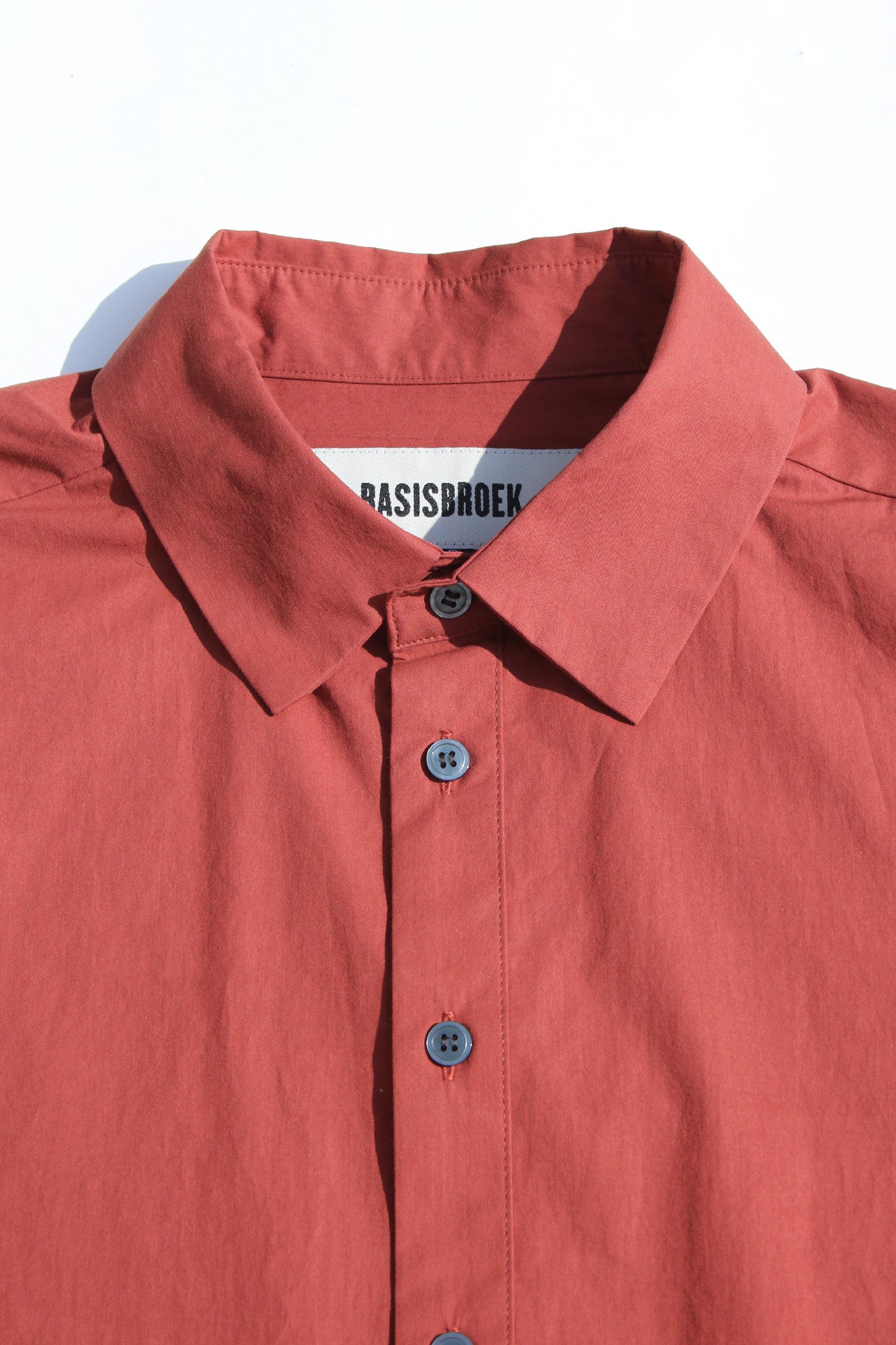 BASISBROEK HIGH DENSITY COTTON ROY SHIRT - HARISSA