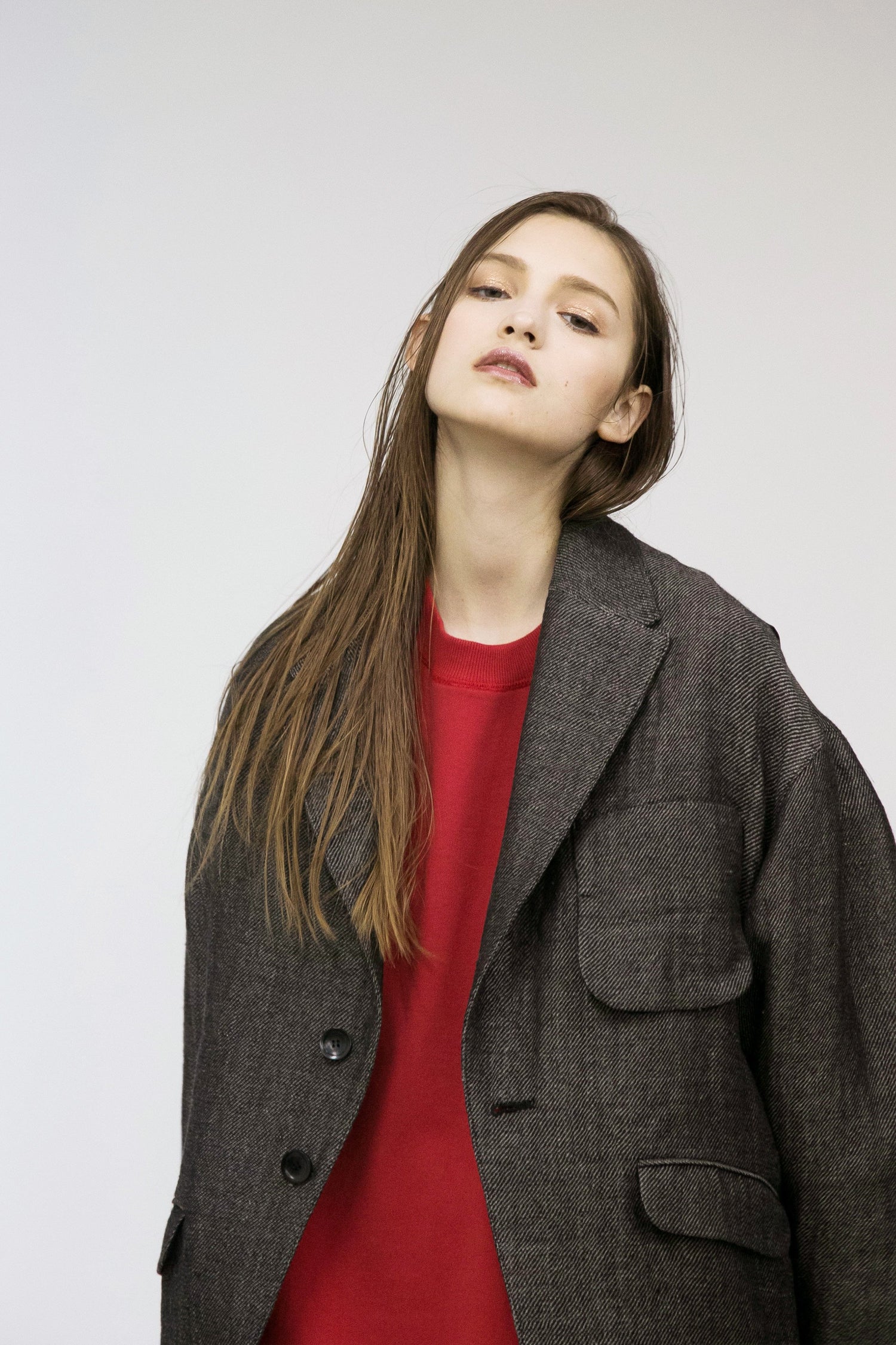 21AW, WM11-JK212111, MY BEAUTIFUL LANDLET WOOL LINEN × DOWN MIX JACKET - BEIGE, my beautiful landlet (マイビューティフルランドレット) を取扱う正規通販ストアTOYASIDO。