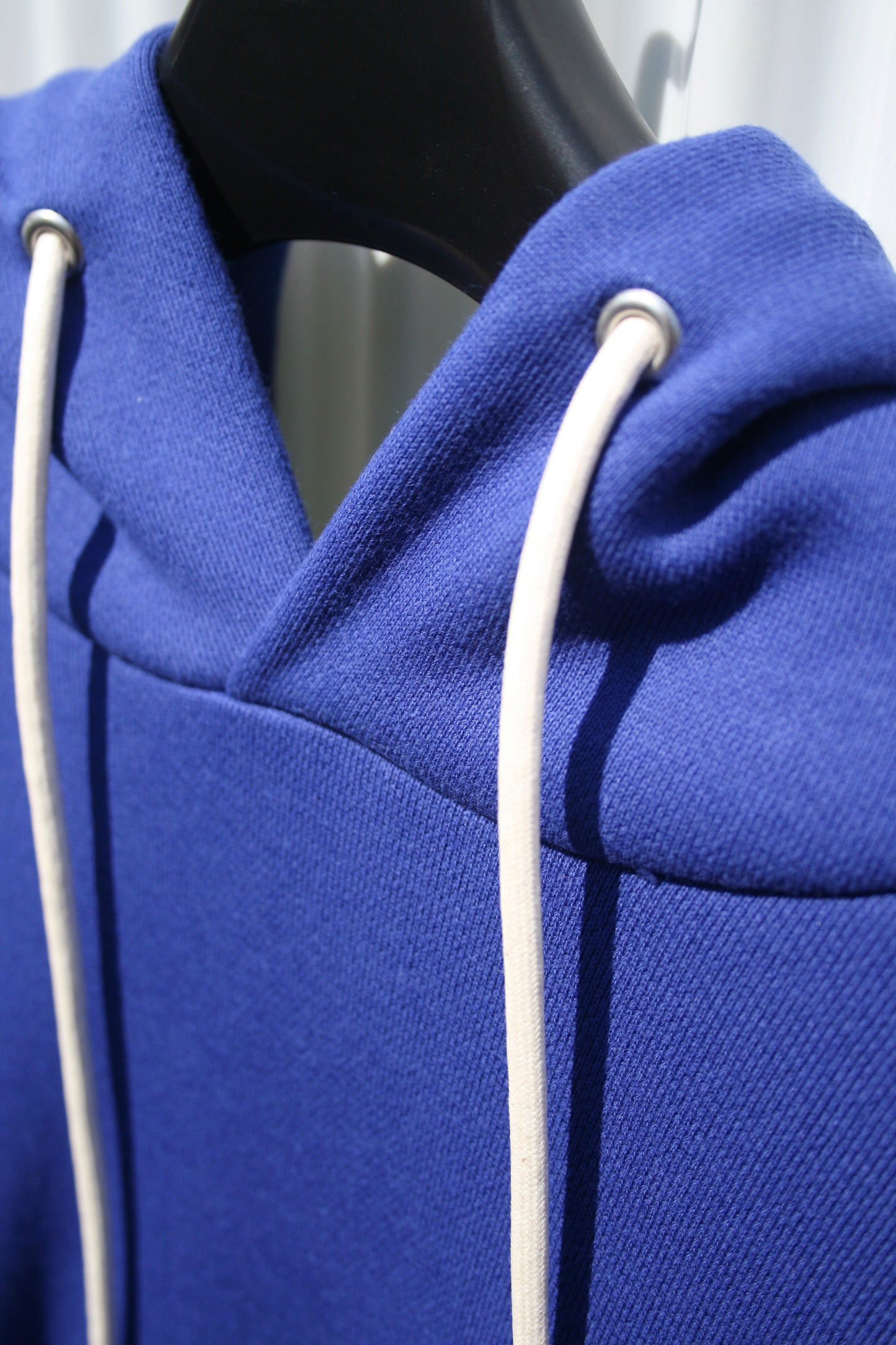 MY BEAUTIFUL LANDLET 30/7 FLEECY FABRIC BIG HOODIE - BLUE