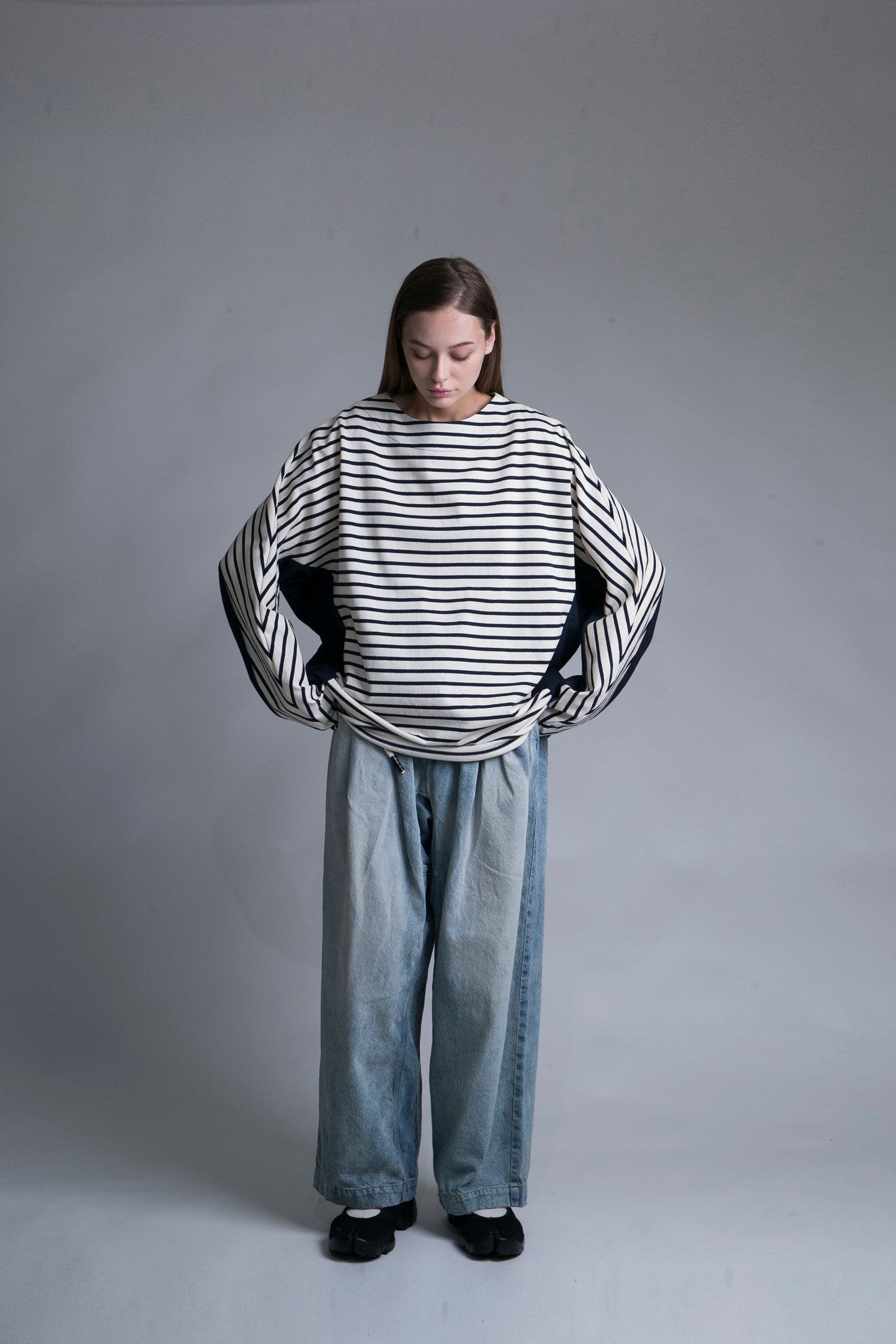 MY BEAUTIFUL LANDLET BASQUE BORDER L/S TEE
