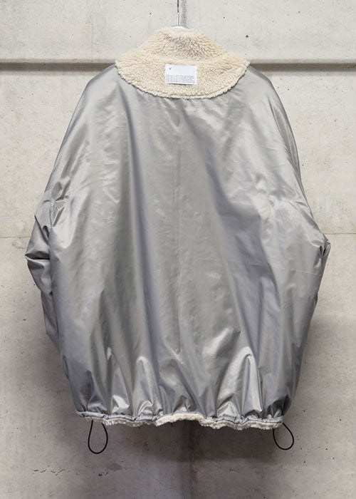 VOAAOV TOSCANA BOA JACKET - BEIGE