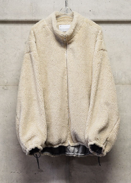 VOAAOV TOSCANA BOA JACKET - BEIGE