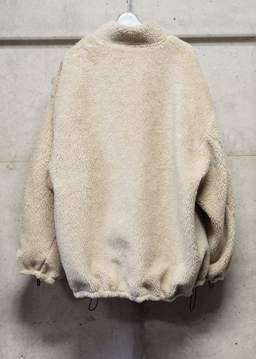 VOAAOV TOSCANA BOA JACKET - BEIGE