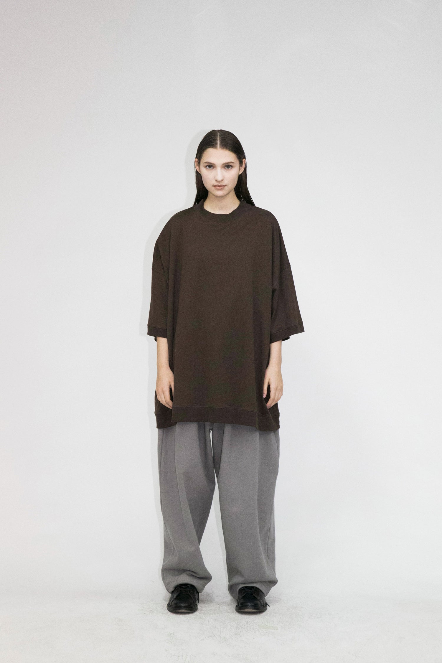 2021AW, WM16-CS212161, MY BEAUTIFUL LANDLET SUPER BASIC JERSEY OVERSIZED TEE, Brown, made in Japan, TOYASIDO, トヤシド,  通販.