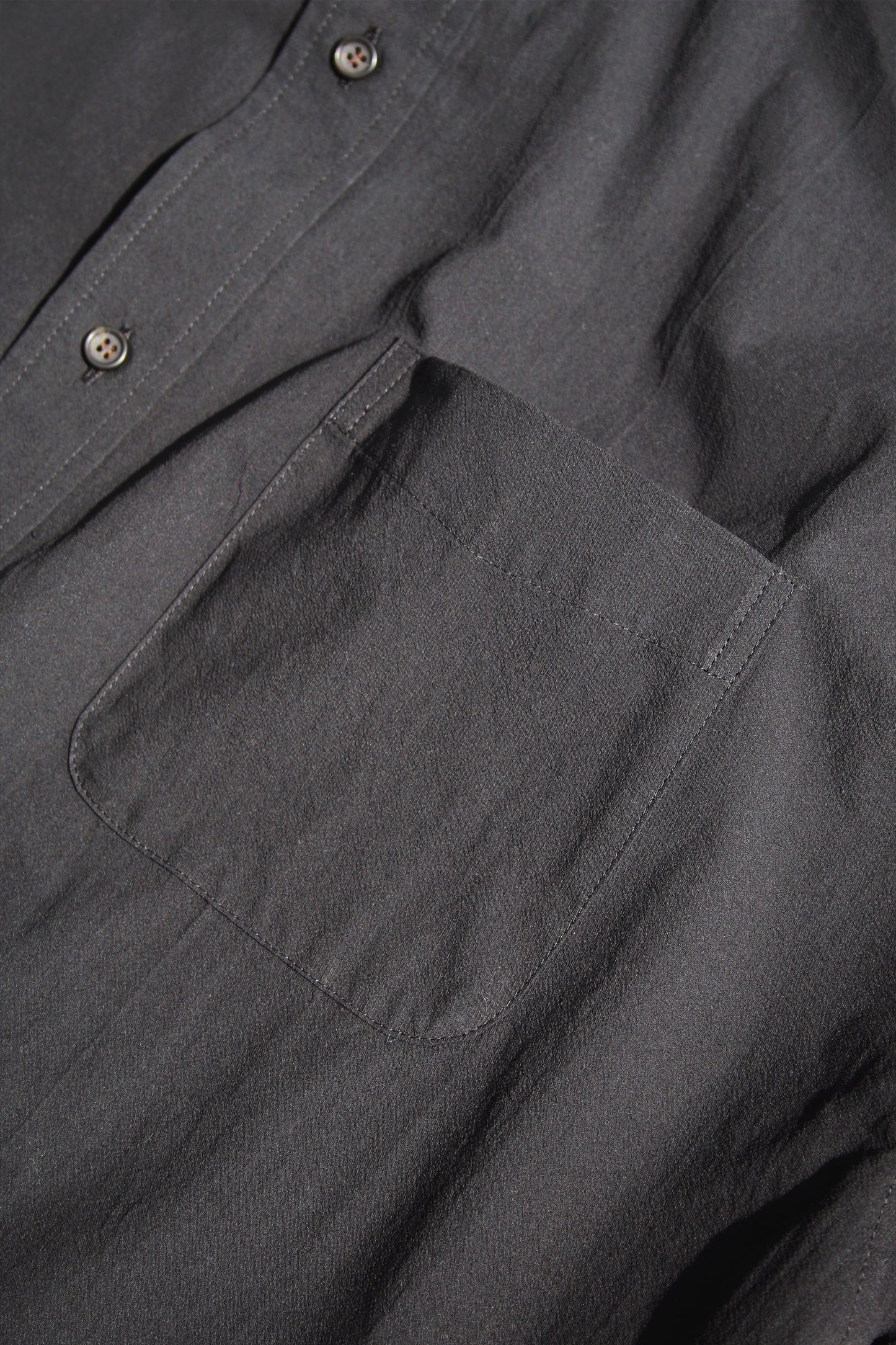 BASISBROEK RONSE L/S SHIRT - BLACK