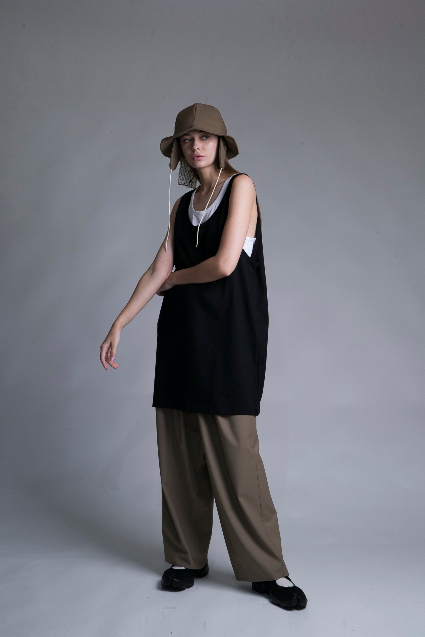 MY BEAUTIFUL LANDLET MERCERIZATION JERSEY LONG TANK TOP