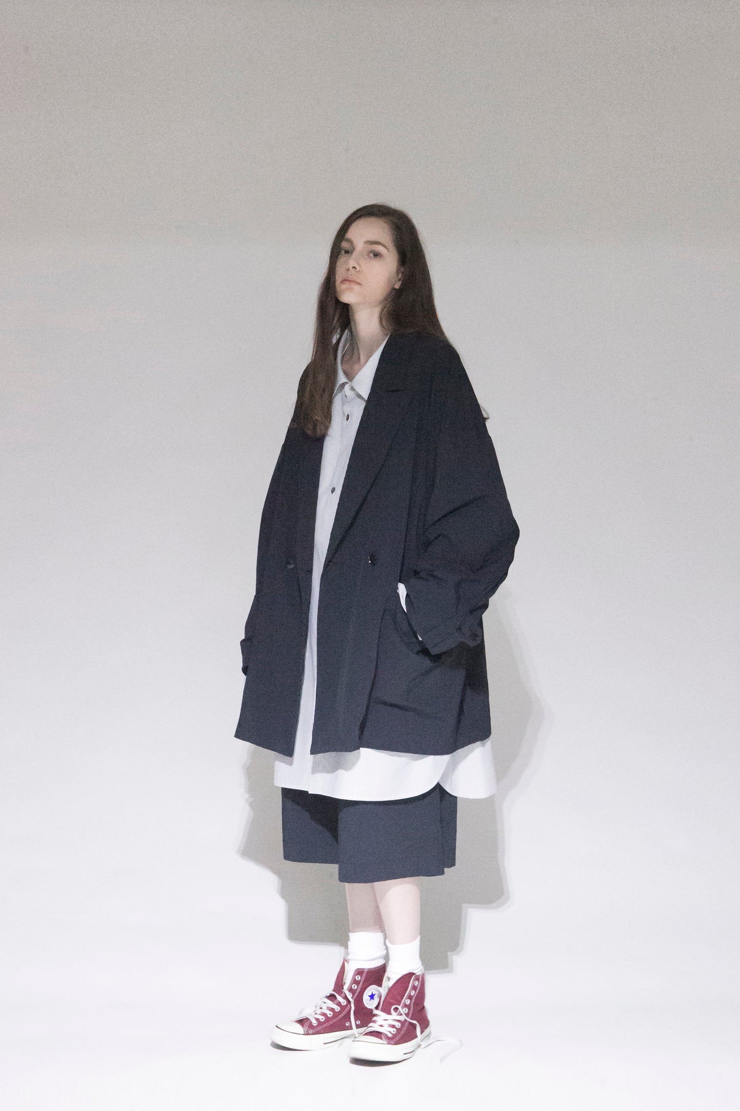 VOAAOV NYLON RIPSTOP TAFFETA JACKET