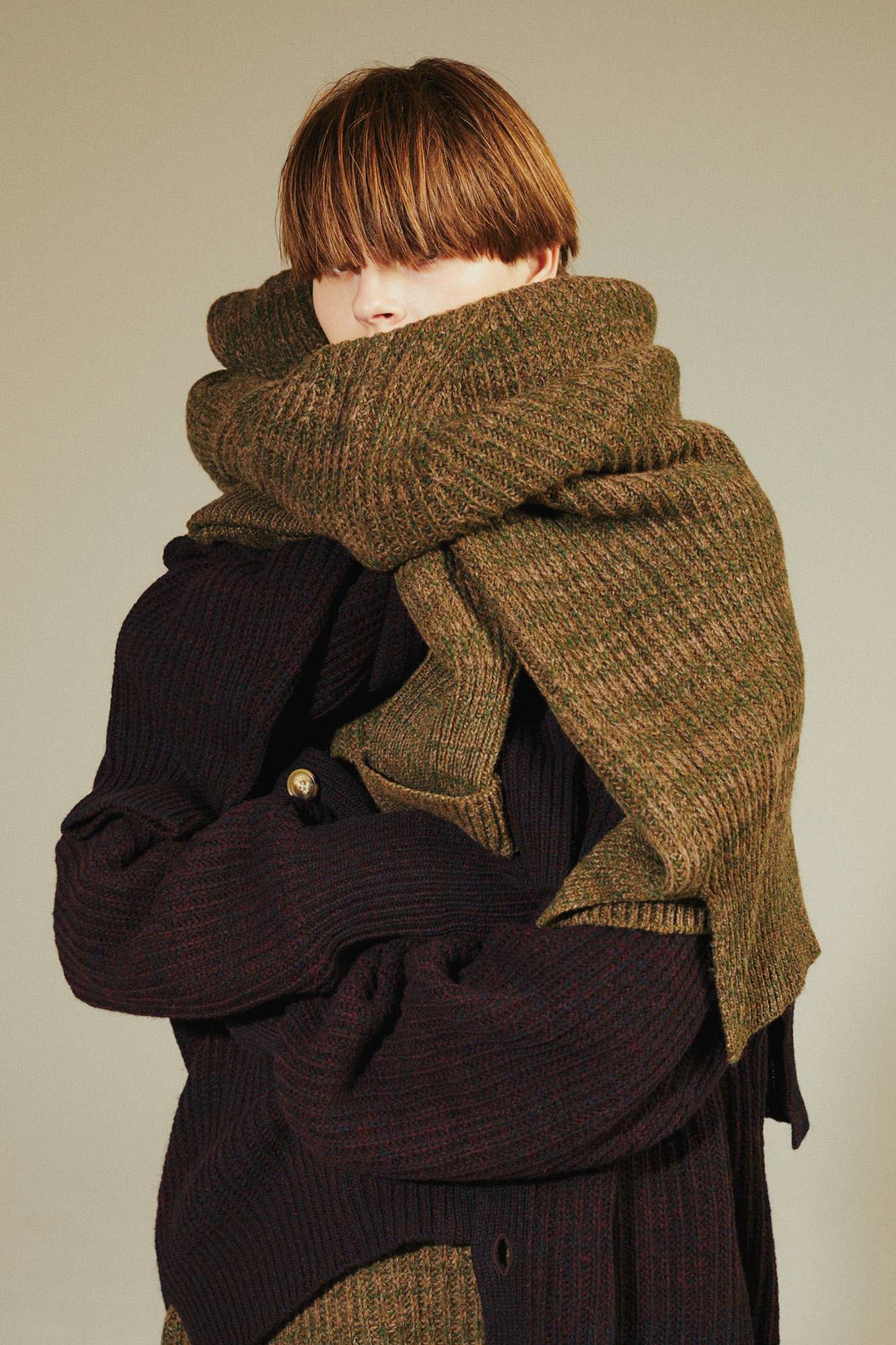 BASISBROEK BRITISH WOOL KNIT LIDL KNITWEAR