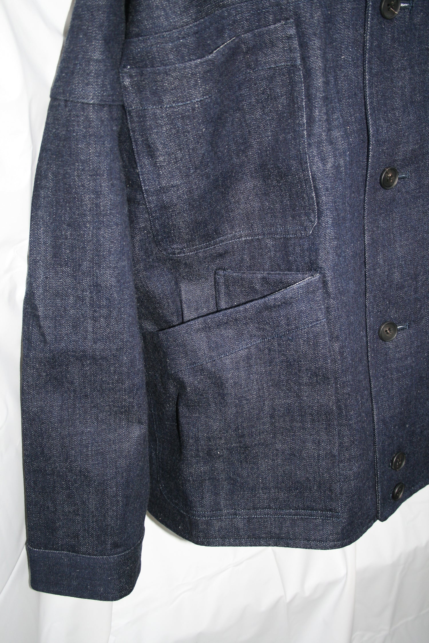 O-SEASON#12, O-PROJECT#12, 21AW, O12JKT1, O PROJECT ORGANIC SELVEDGE DENIM WORKWEAR JACKET - INDIGO, O Project (オープロジェクト) を取扱う正規通販ストアTOYASIDO。