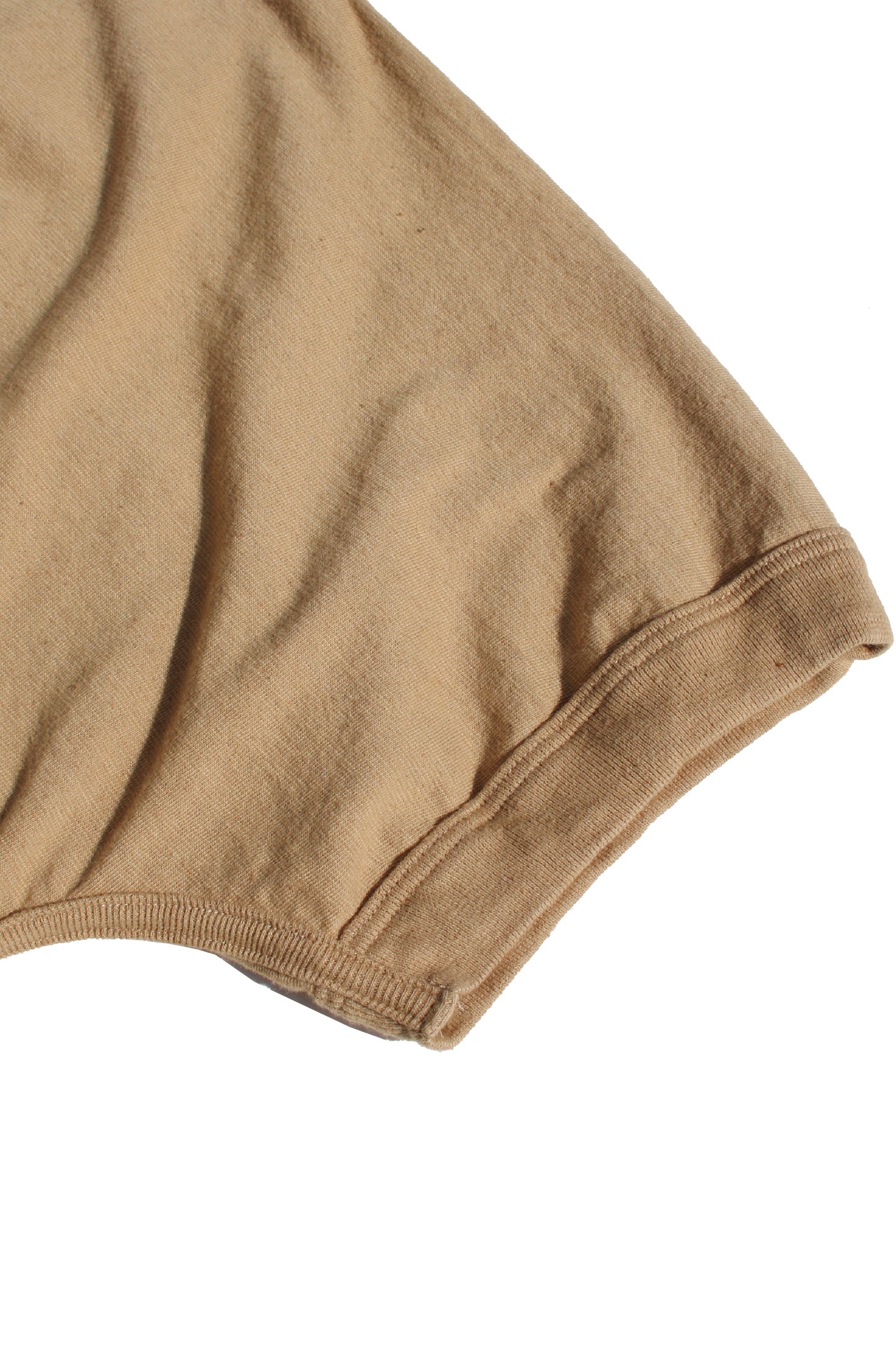 O PROJECT COTTON HEMP JERSEY SS TEE - YELLOW BEIGE