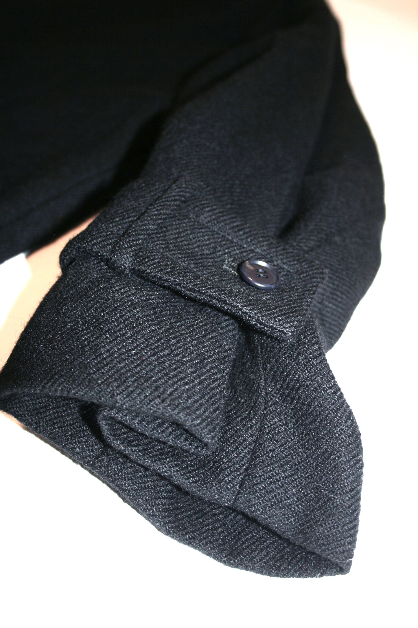 VOAAOV SOFT WOOL TWILL LONG COAT