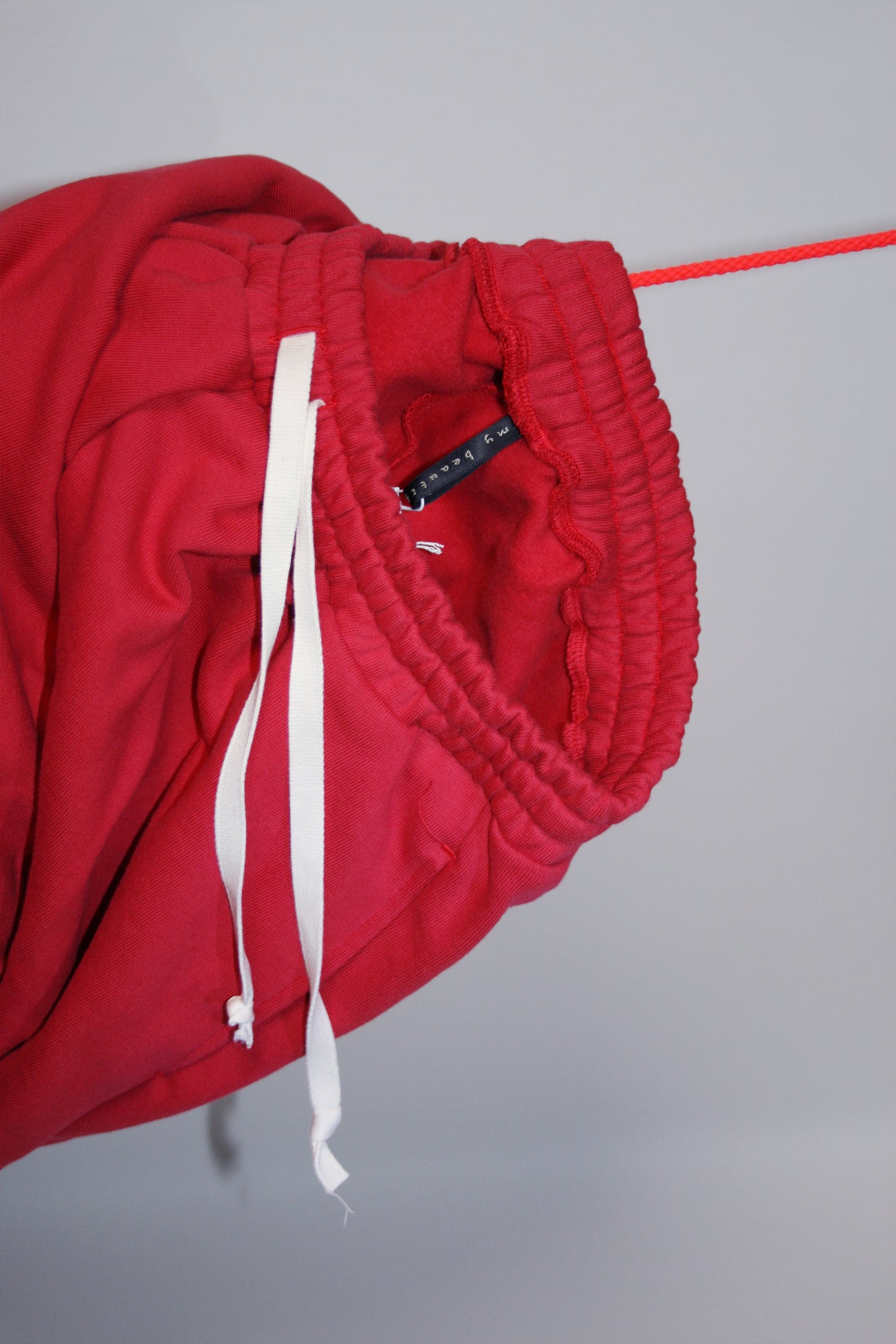 MY BEAUTIFUL LANDLET TUMBLER BRUSHED BACK PANTS - RED