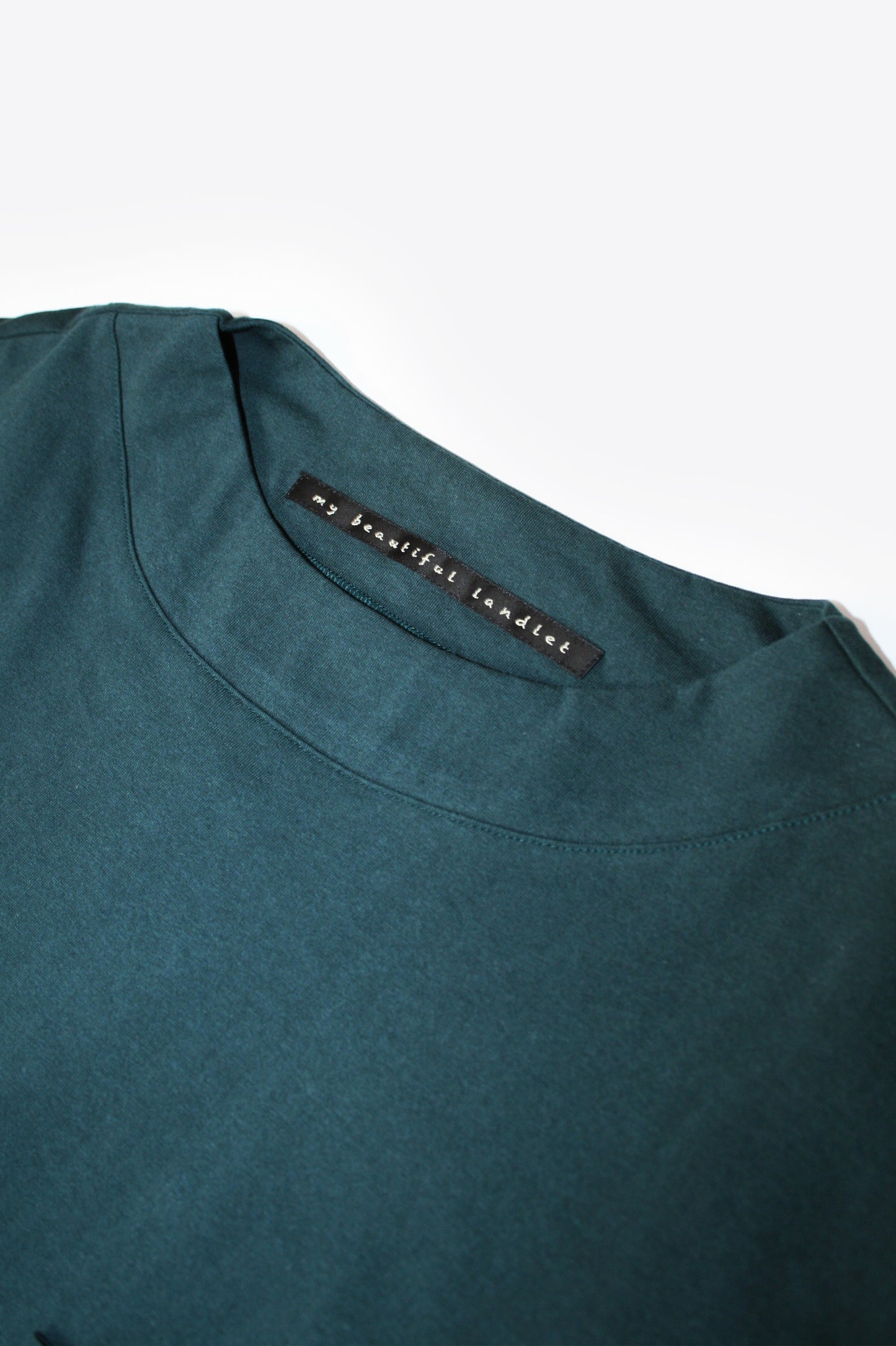 MY BEAUTIFUL LANDLET OPEN END JERSEY S/S TEE- GREEN