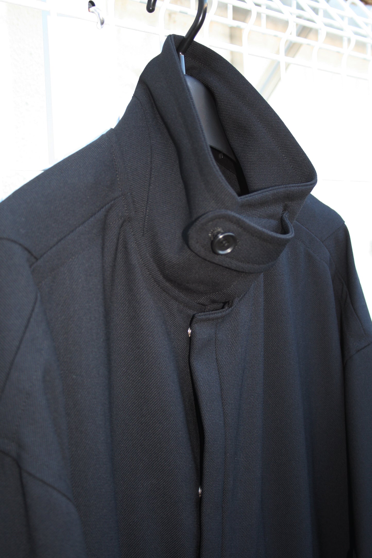 21AW, VOBZ-G41, VOAAOV VINTAGE WOOL WIDE BLOUSON, BLACK, VOAAOV, VOAAOV通販, ヴォアーブ, Tokyo, Made in Japan, TOYASIDO.