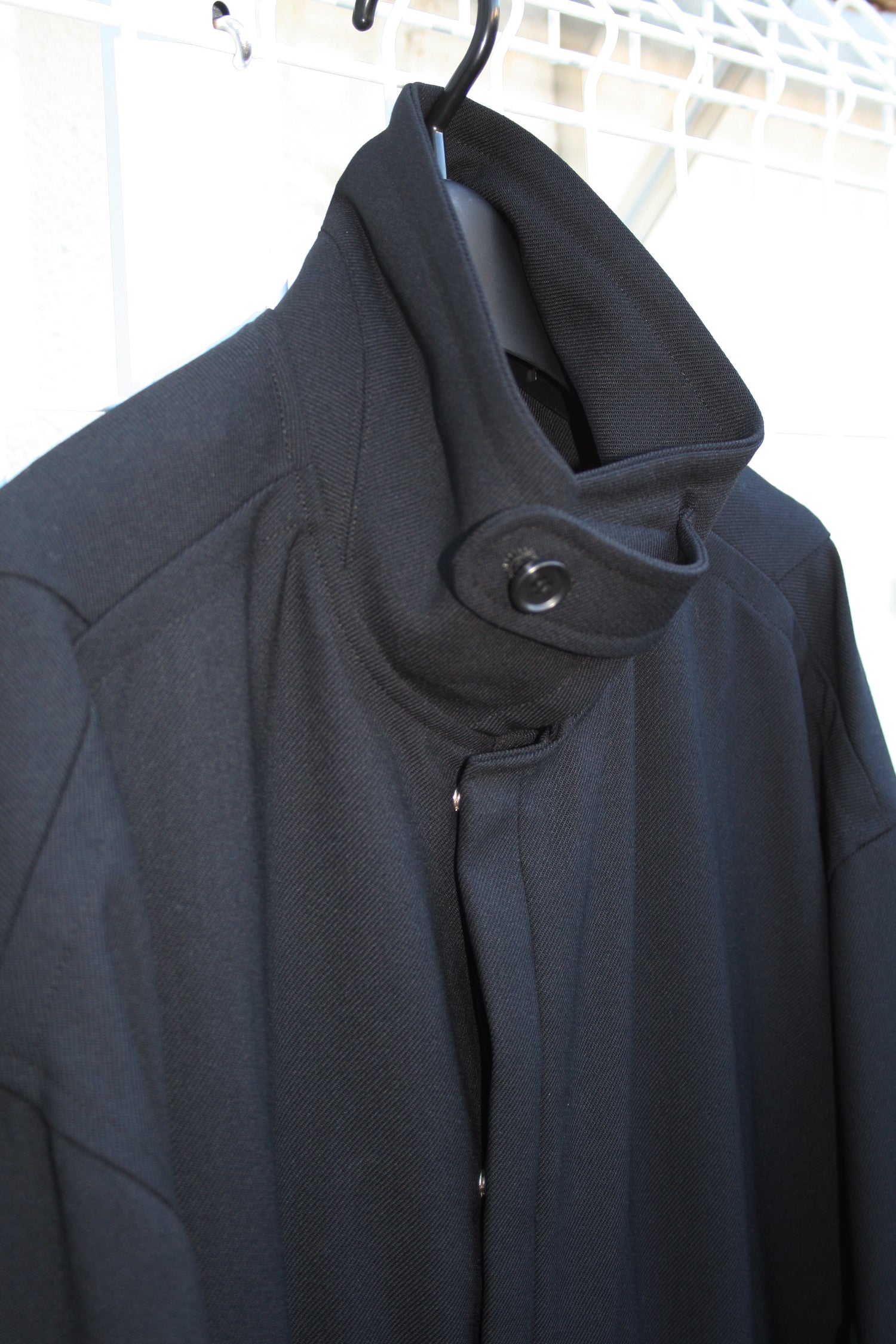21AW, VOBZ-G41, VOAAOV VINTAGE WOOL WIDE BLOUSON, BLACK, VOAAOV, VOAAOV通販, ヴォアーブ, Tokyo, Made in Japan, TOYASIDO.