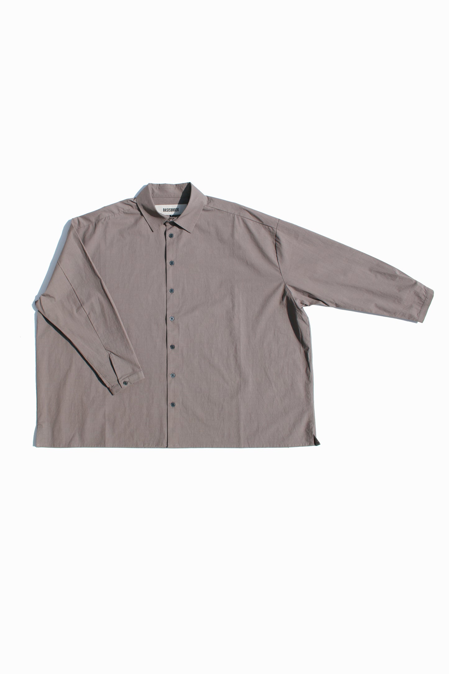 BASISBROEK HIGH DENSITY COTTON ROY SHIRT - TITAN