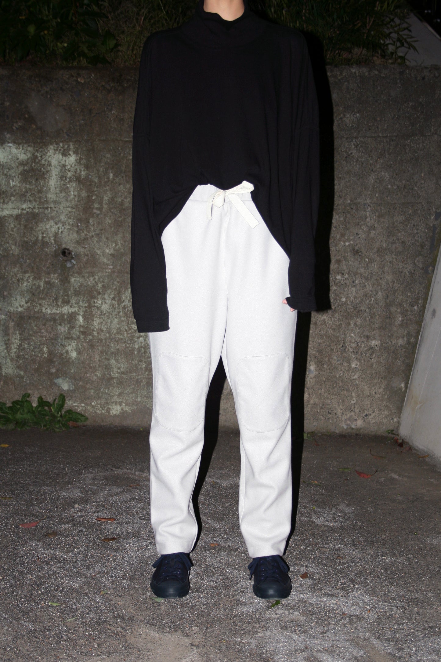 VOAAOV HYBRID RELUX JERJEY PANTS - LIGHT GRAY