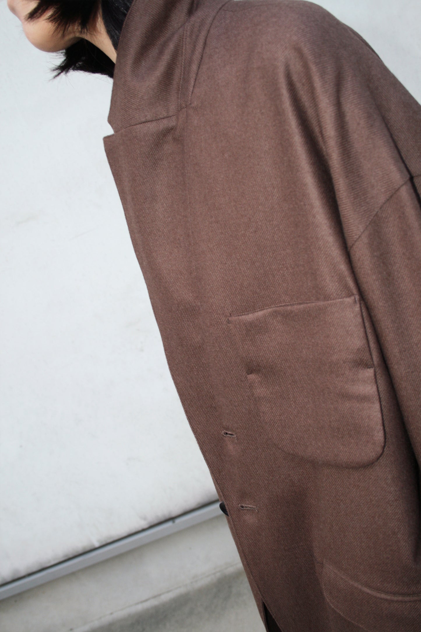 MY BEAUTIFUL LANDLET AUSTRALIA FLANNEL JACKET - BROWN / BLACK