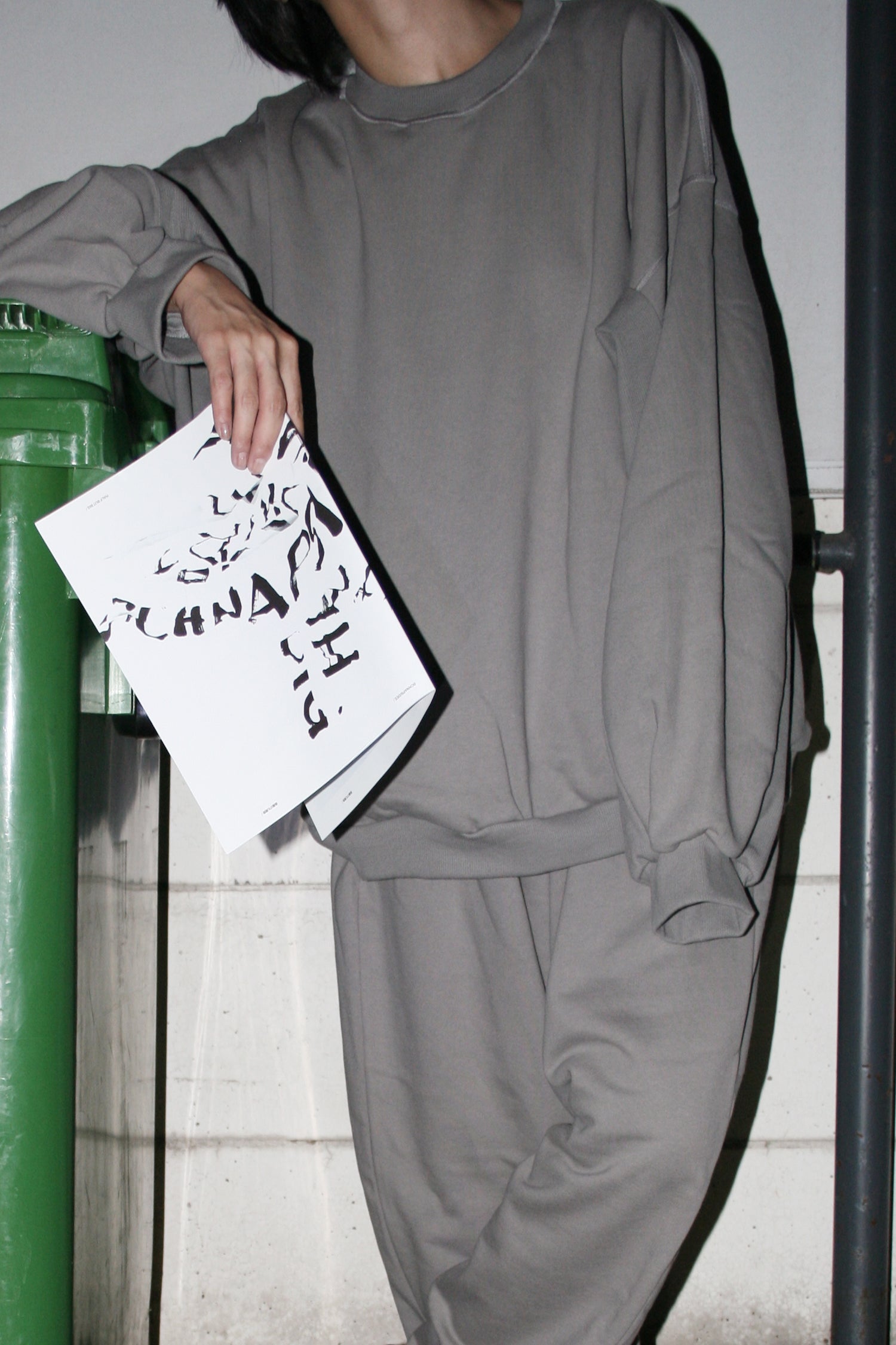 21AW, WM05-SW212052, MY BEAUTIFUL LANDLET TUMBLER BRUSHED BACK PANTS, Grey, Made in Japan, TOYASIDO, Tokyo, 通販, とやしど.