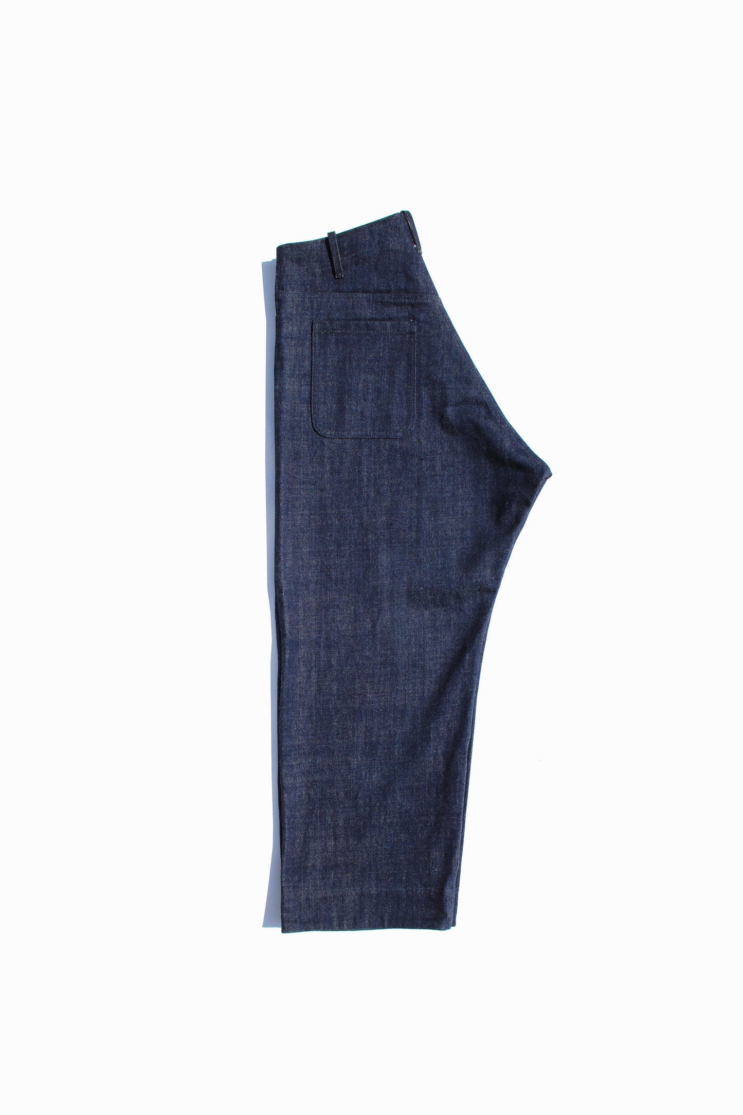 O PROJECT SELVEDGE DENIM TROUSERS - INDIGO