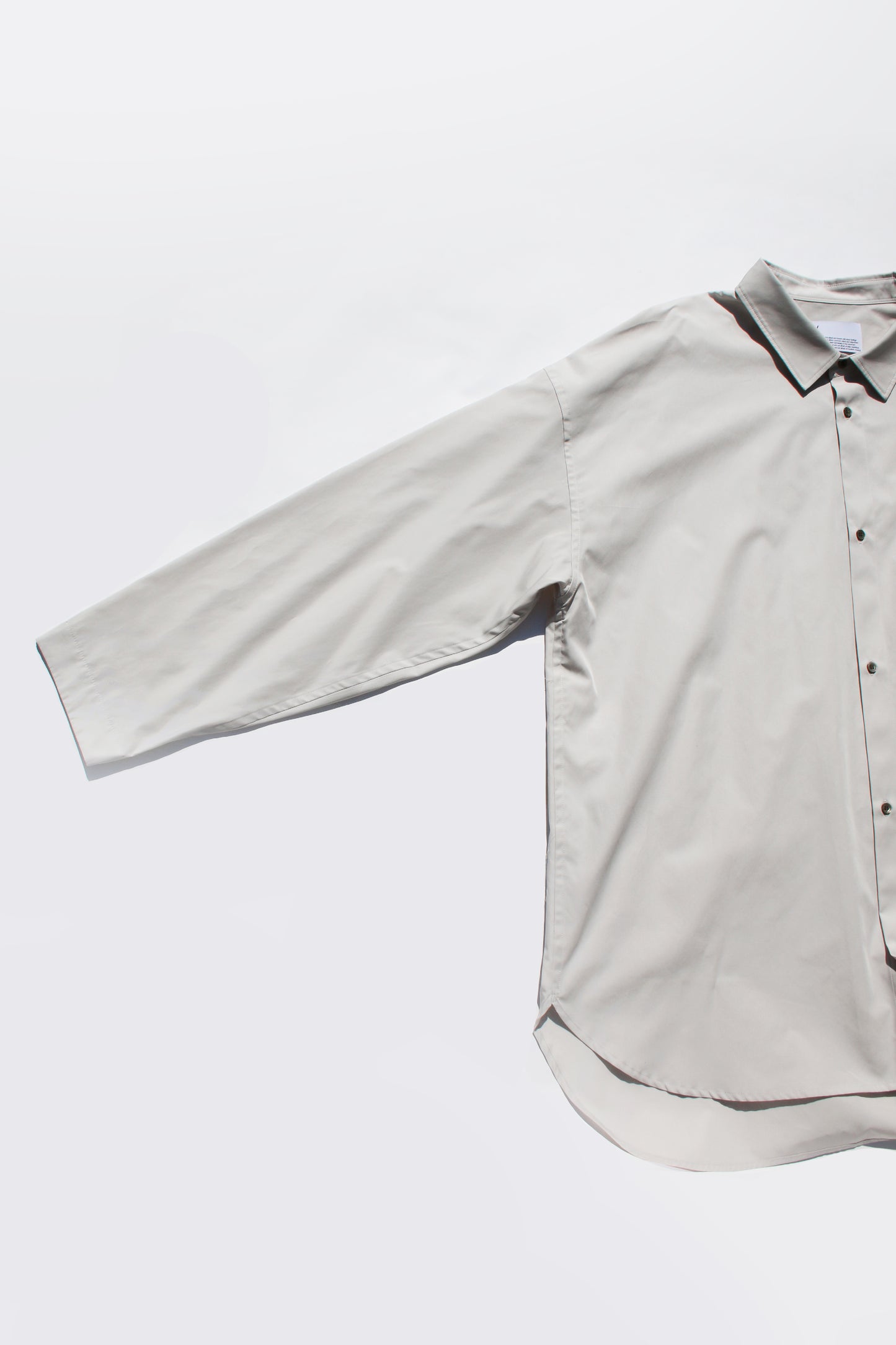 VOAAOV XXXXL SHIRT - IVORY