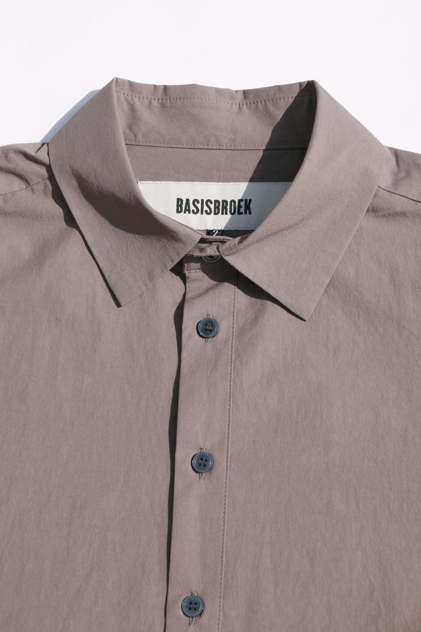 BASISBROEK HIGH DENSITY COTTON ROY SHIRT - TITAN