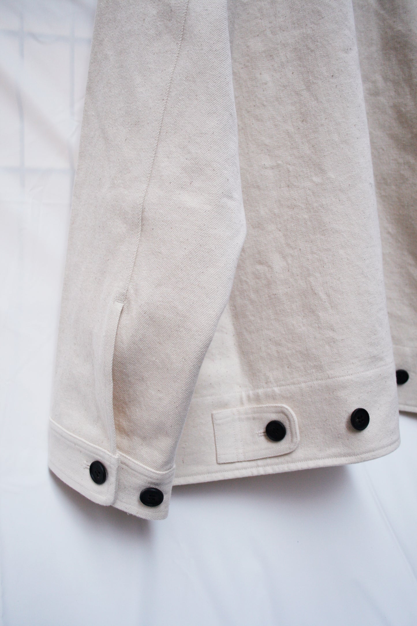 O PROJECT ORGANIC SELVEDGE DENIM WORKWEAR JACKET - KINARI