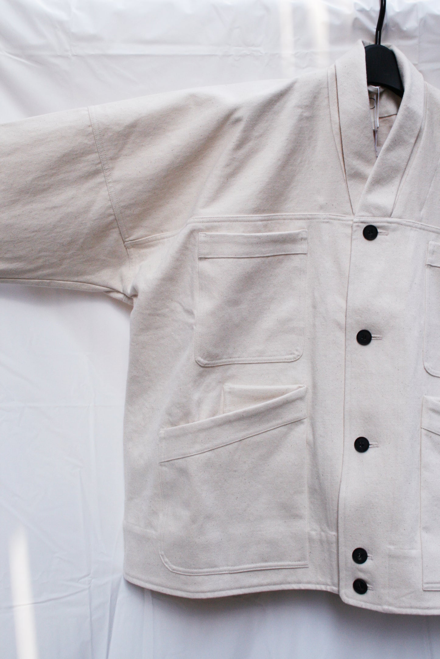 O PROJECT ORGANIC SELVEDGE DENIM WORKWEAR JACKET - KINARI