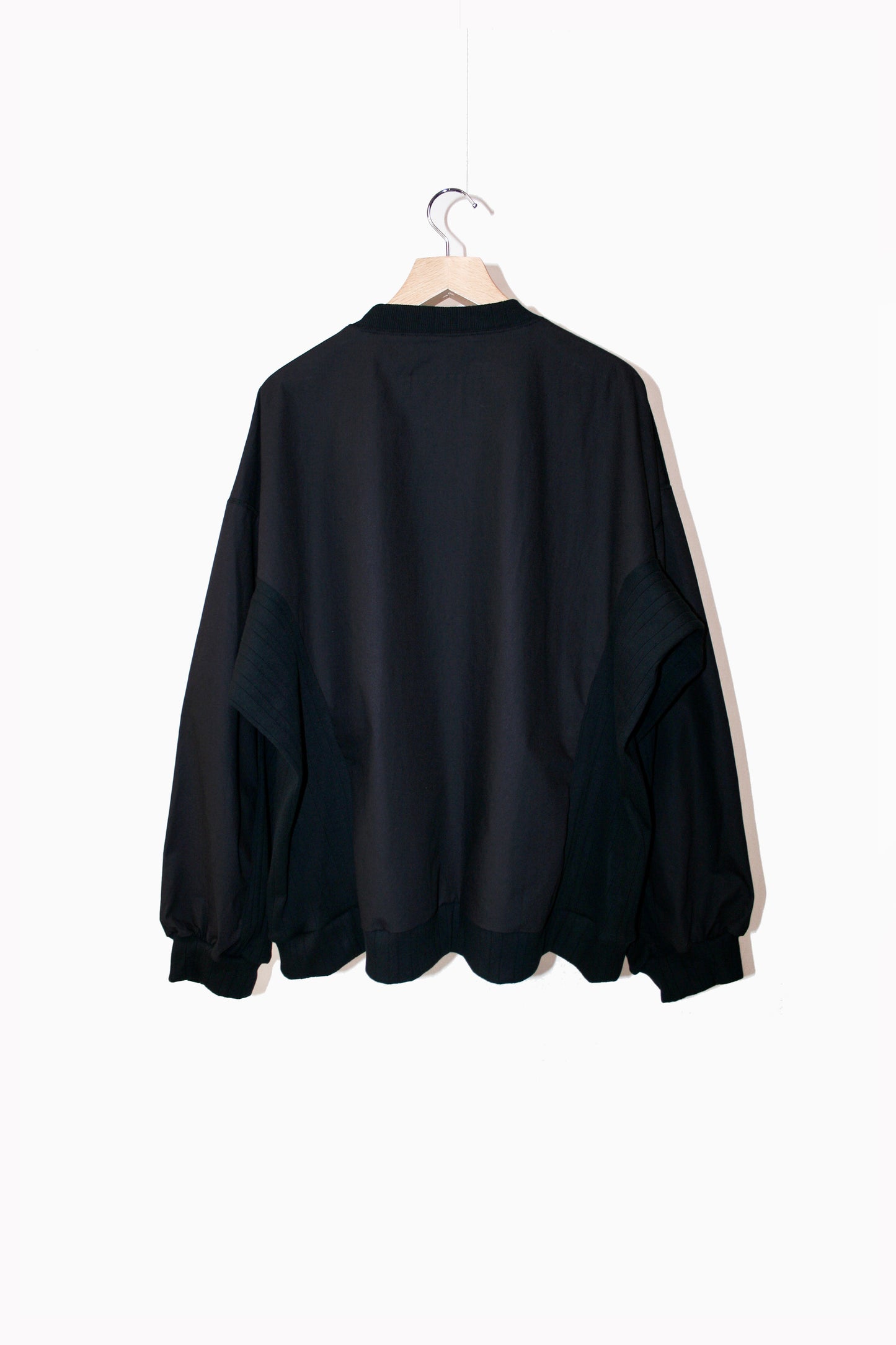 MY BEAUTIFUL LANDLET HANGING URAKE x ANTIQUE HORSE CLOTH SWEATER - BLACK