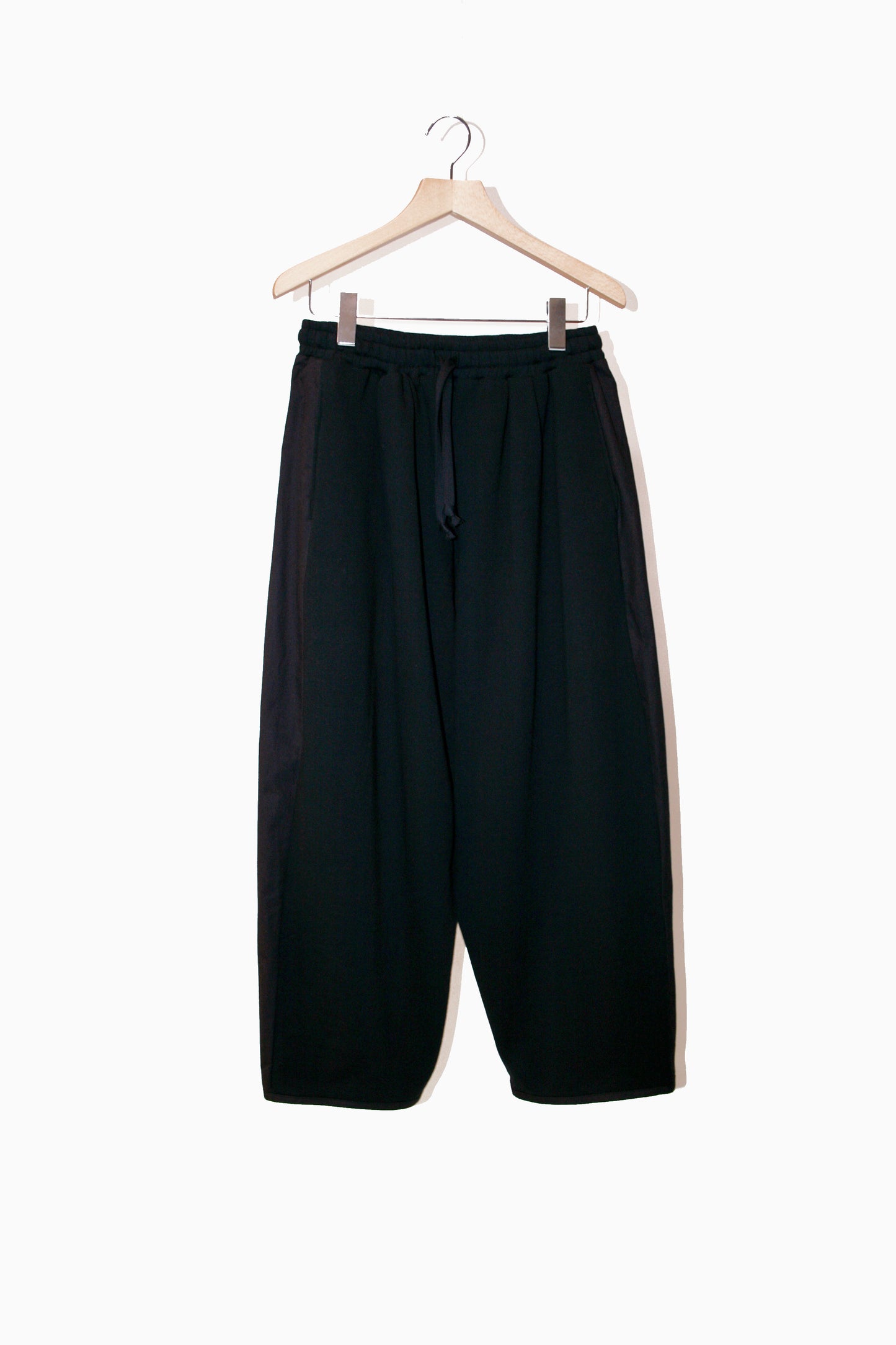 MY BEAUTIFUL LANDLET HANGING URAKE x ANTIQUE HORSE CLOTH PANTS - BLACK