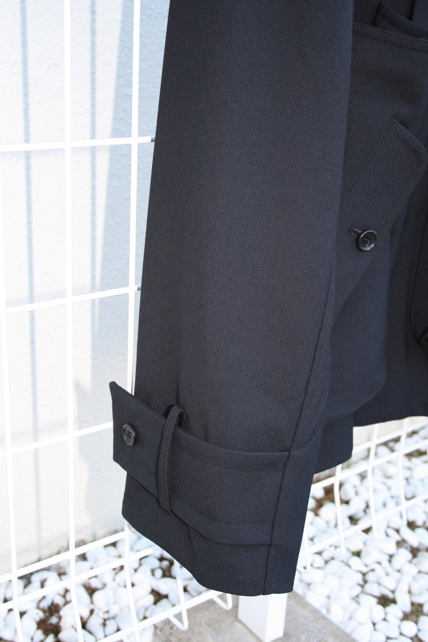 21AW, VOBZ-G41, VOAAOV VINTAGE WOOL WIDE BLOUSON, BLACK, VOAAOV, VOAAOV通販, ヴォアーブ, Tokyo, Made in Japan, TOYASIDO.