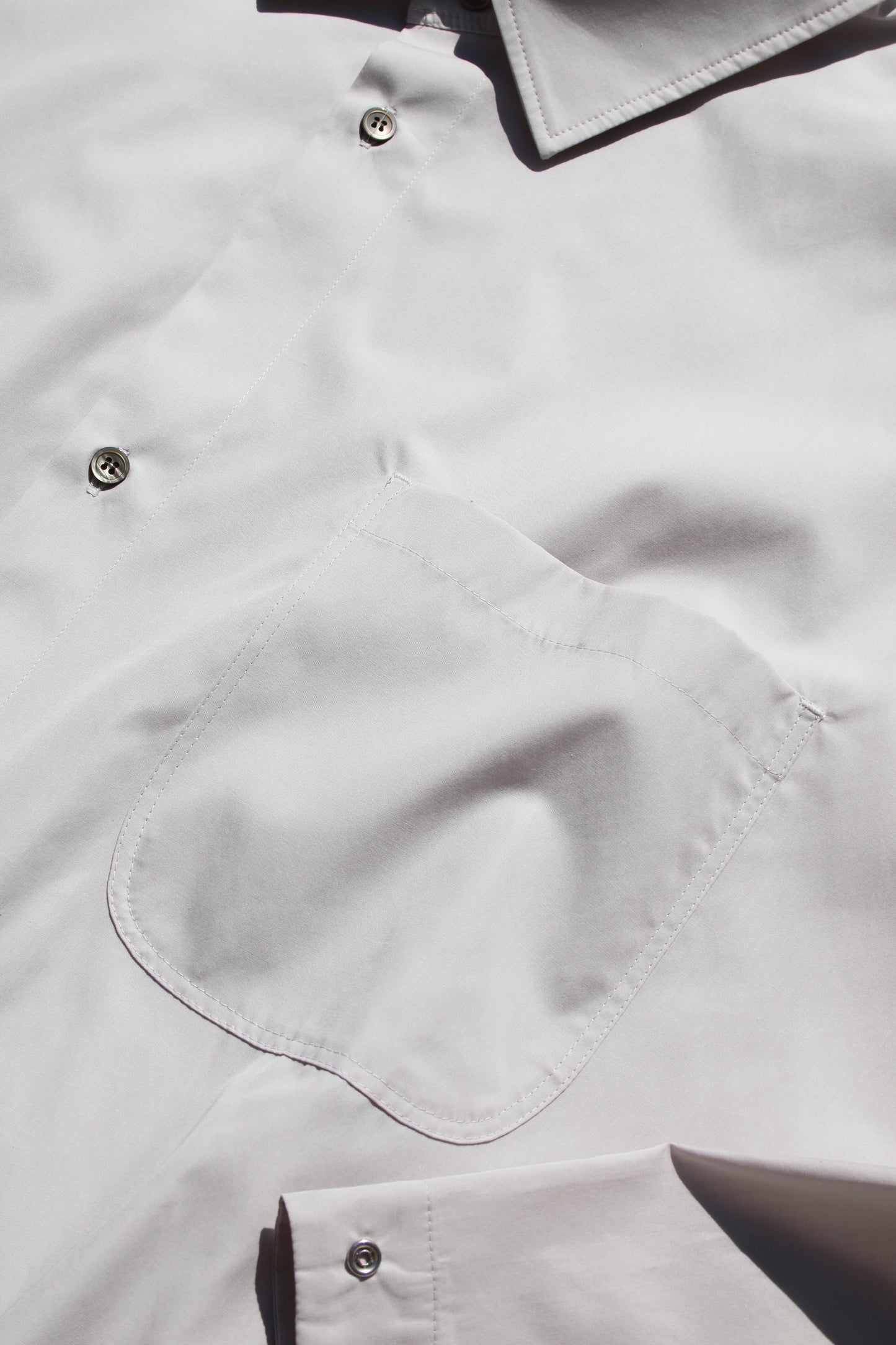 VOAAOV XXXXL SHIRT - IVORY