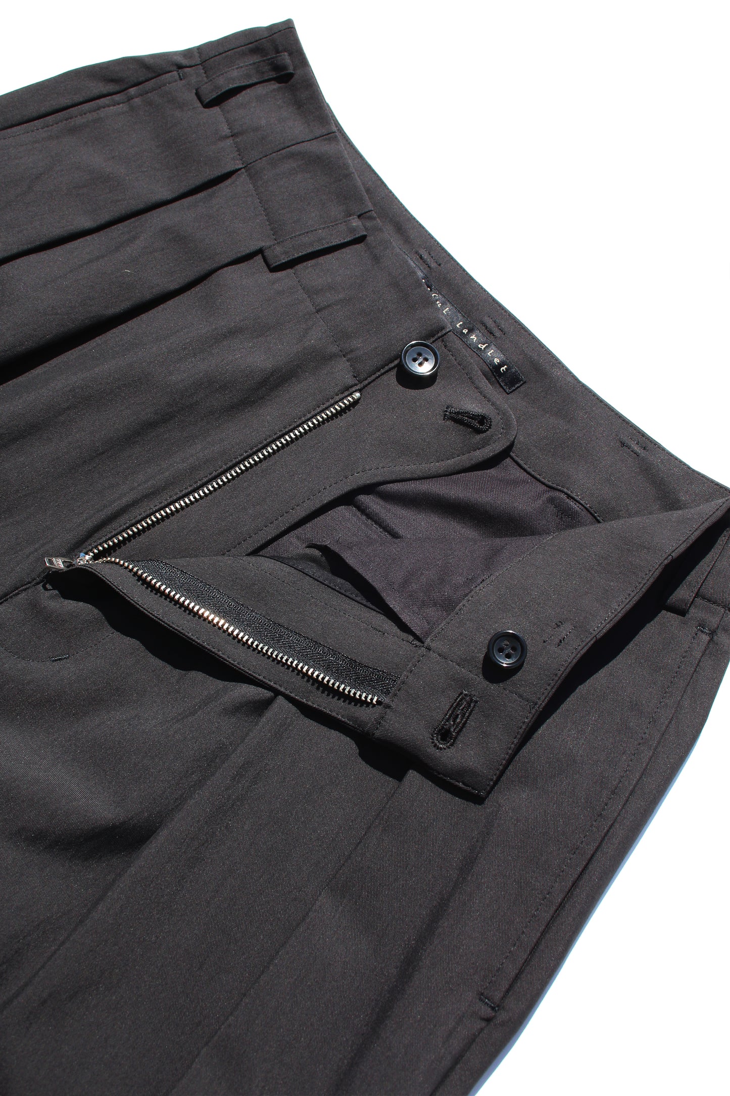 MY BEAUTIFUL LANDLET GABERDINE WIDE PANTS