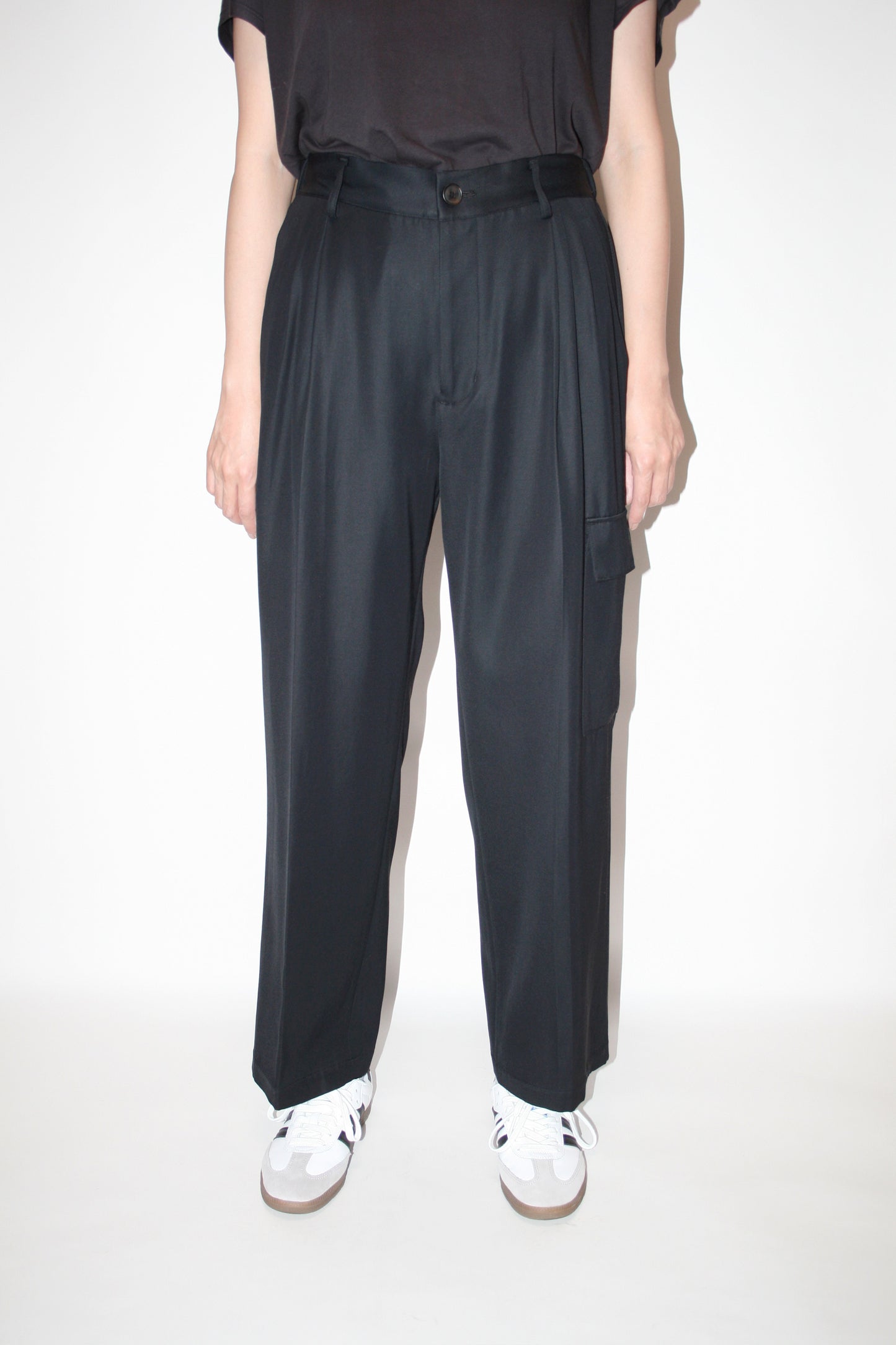 BASISBROEK LIGNY PANTS - BLACK