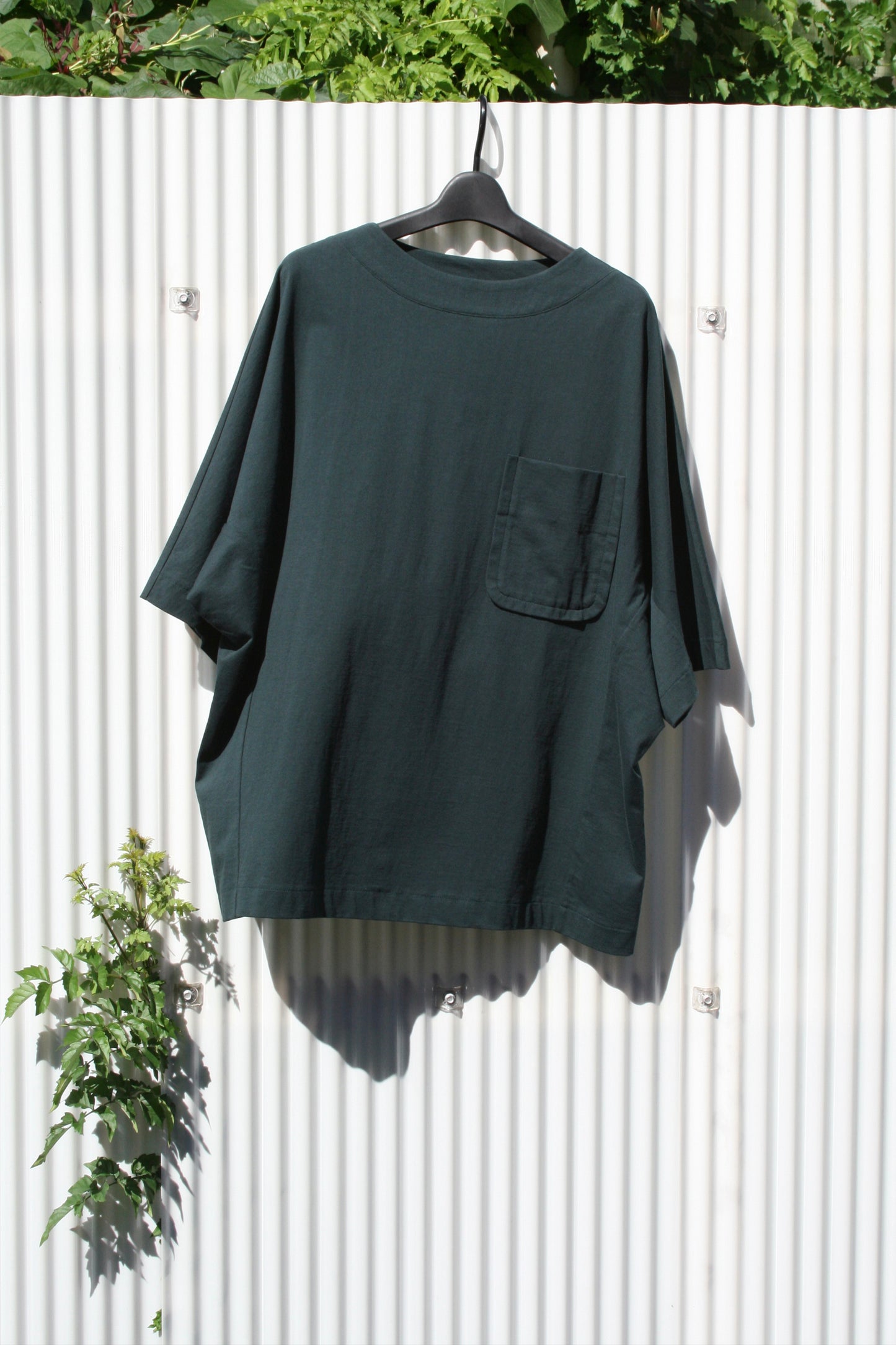 MY BEAUTIFUL LANDLET OPEN END JERSEY S/S TEE- GREEN